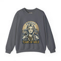 Freyja Tears of Gold Unisex Norse Goddess Sweatshirt – Adult Viking Mythology Top