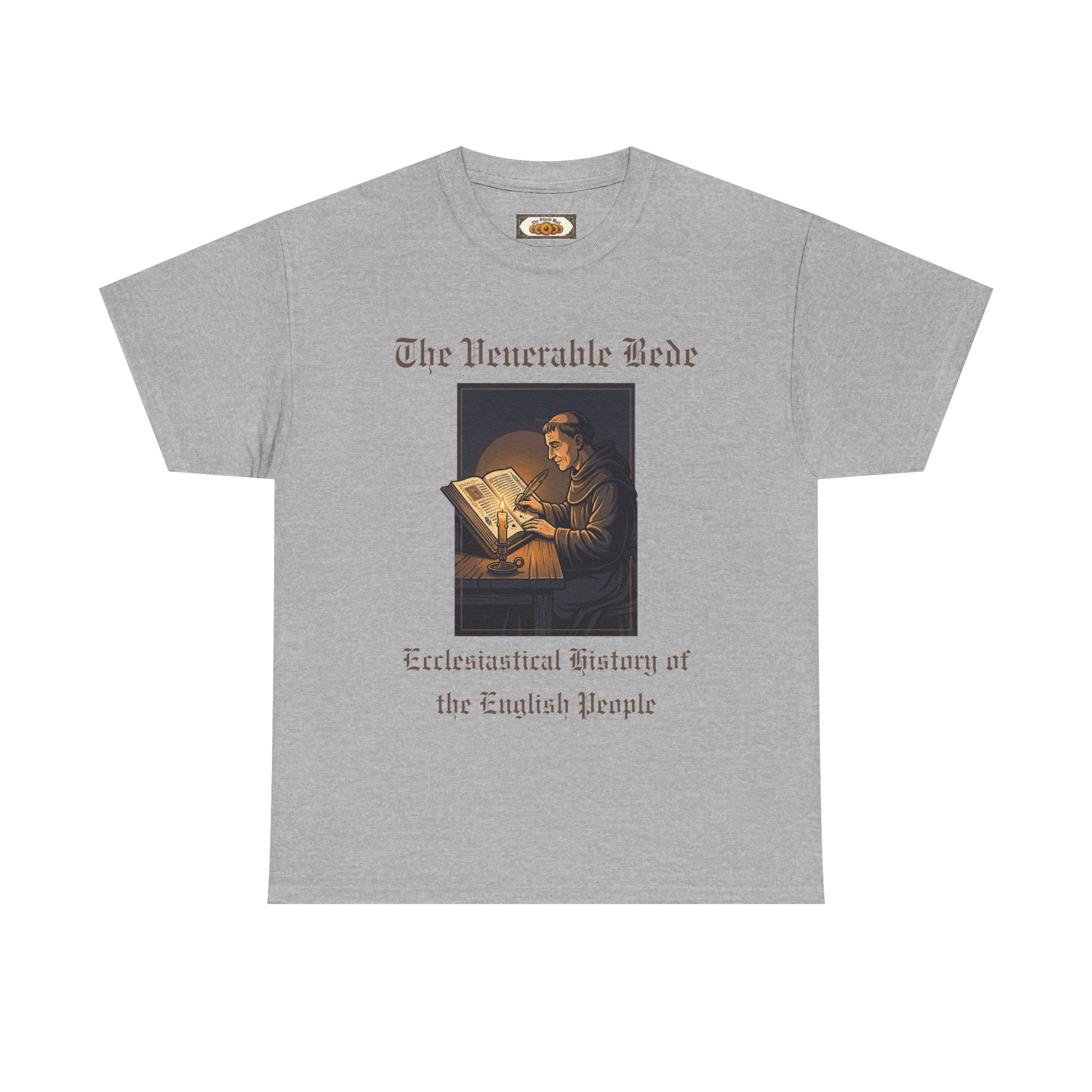 Venerable Bede T-Shirt | Unisex Anglo-Saxon History Tee for Adults
