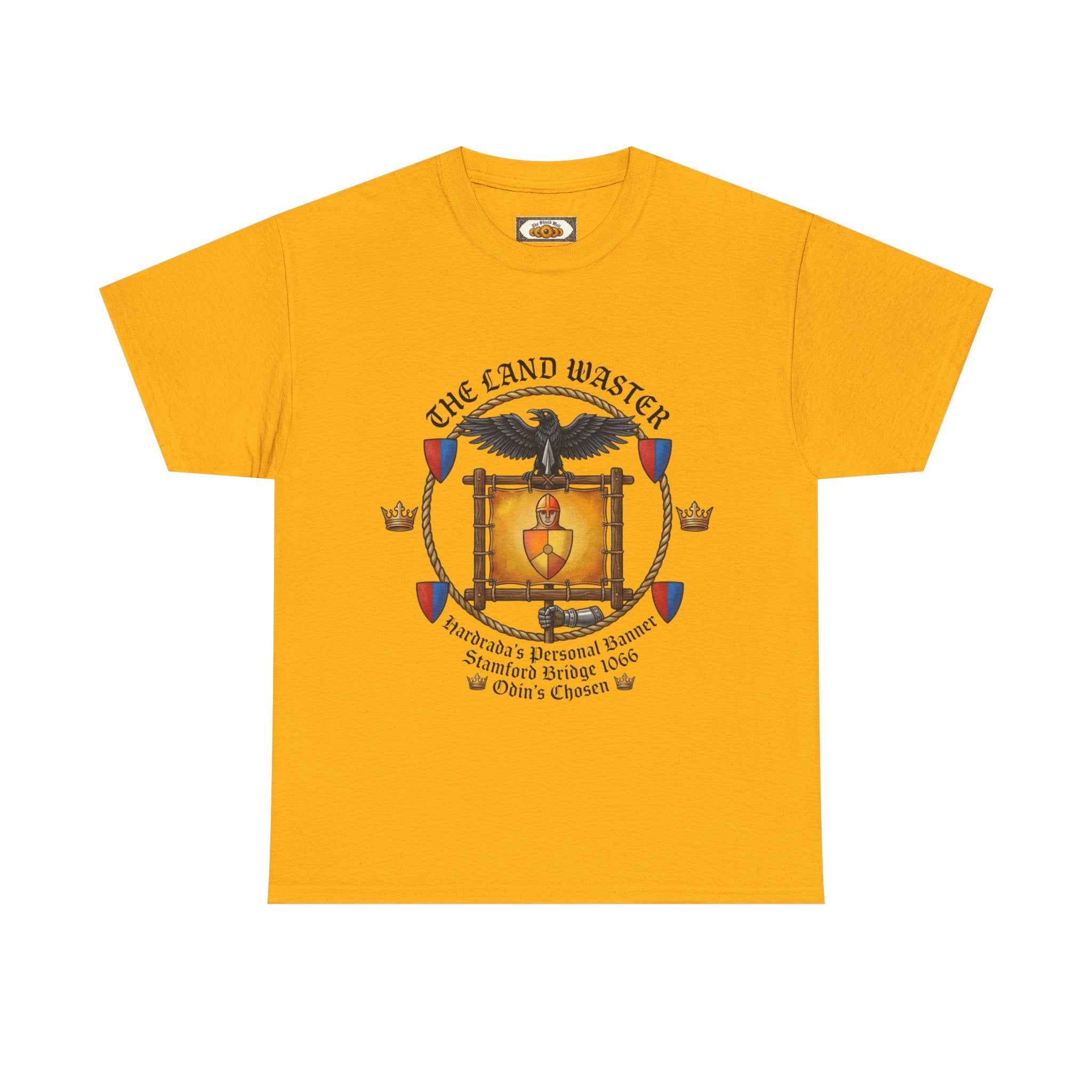 Harald Hardrada 'The Land Waster' T-Shirt | Unisex Viking Tee | Stamford Bridge 1066