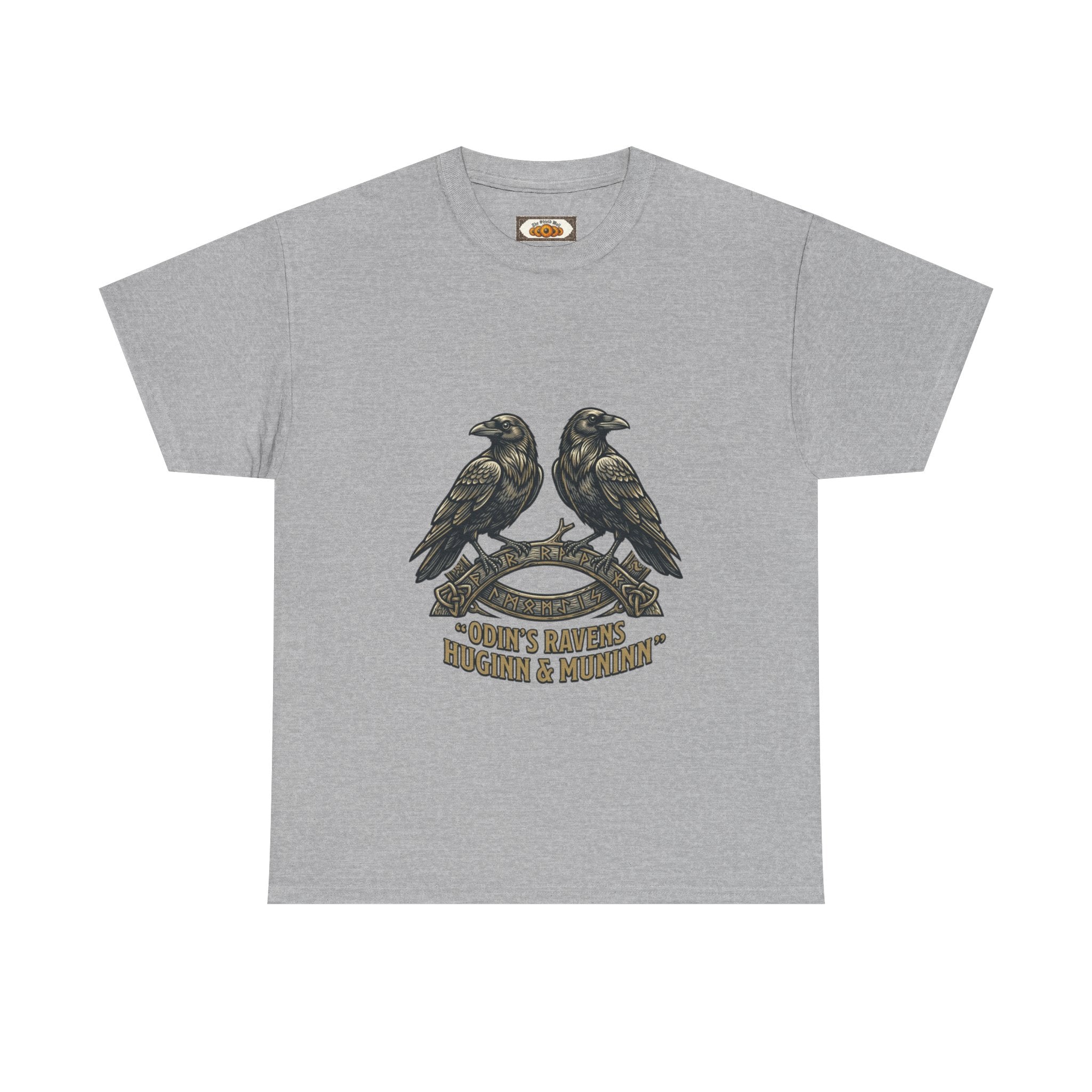 Odin's Ravens Unisex T-Shirt | Huginn & Muninn Norse Mythology Tee