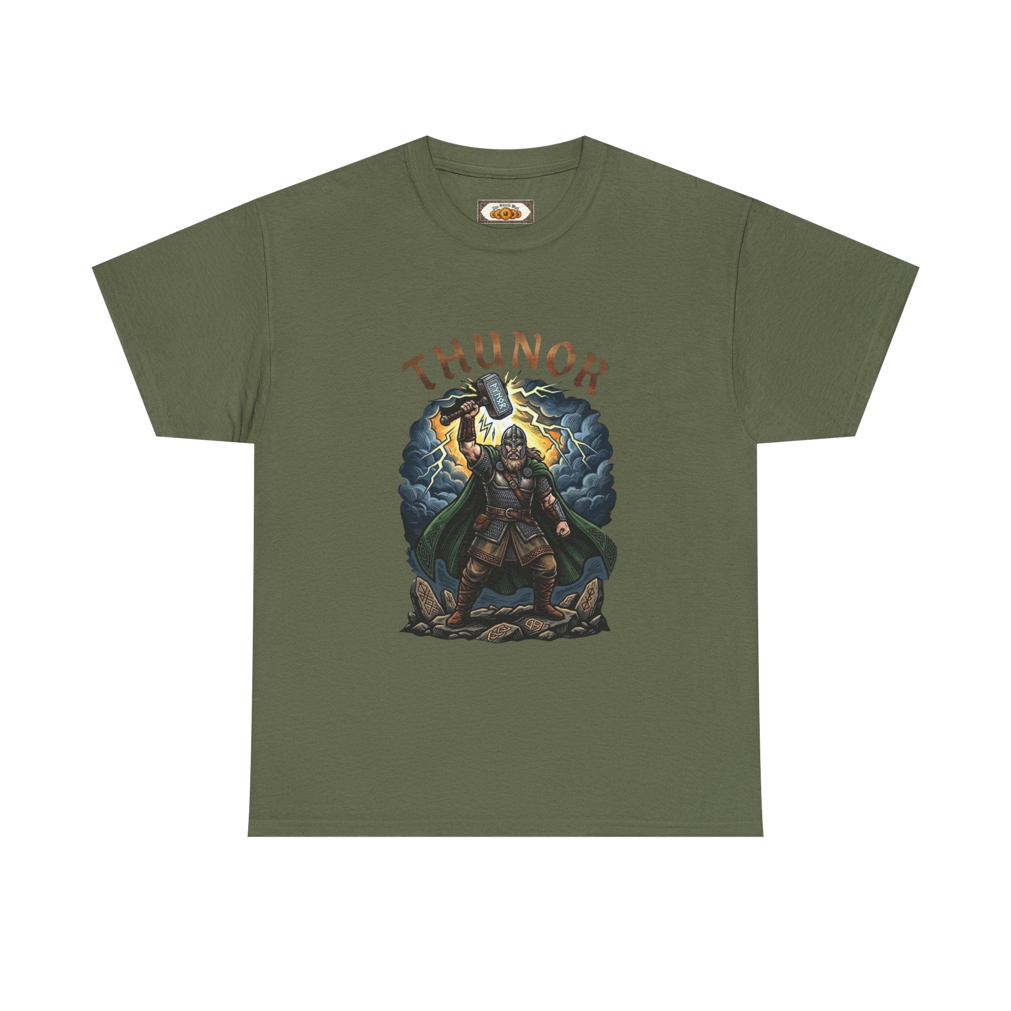 Thunor Anglo-Saxon God of Thunder T-Shirt