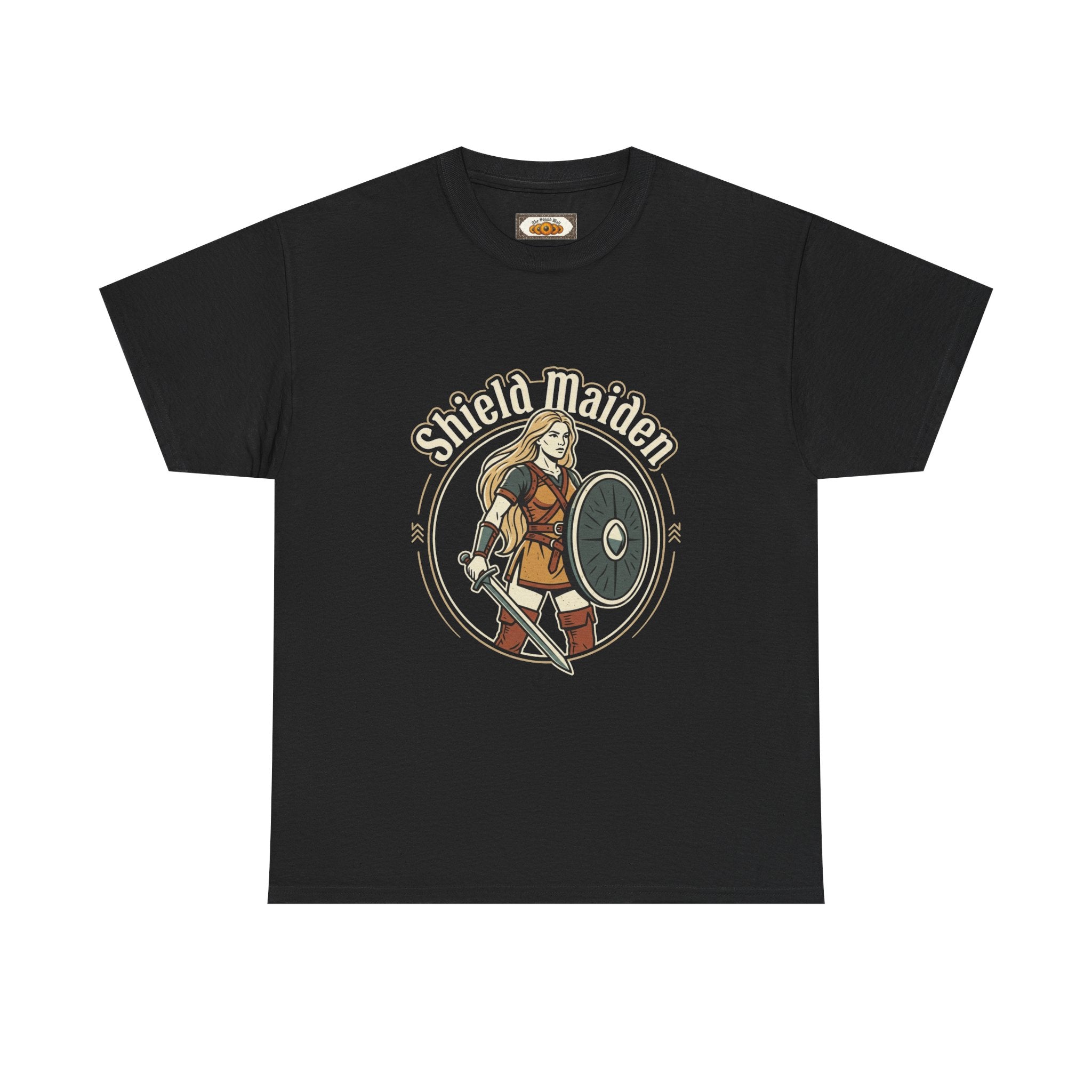 Shield Maiden T-Shirt | Unisex Adult Viking Warrior Tee