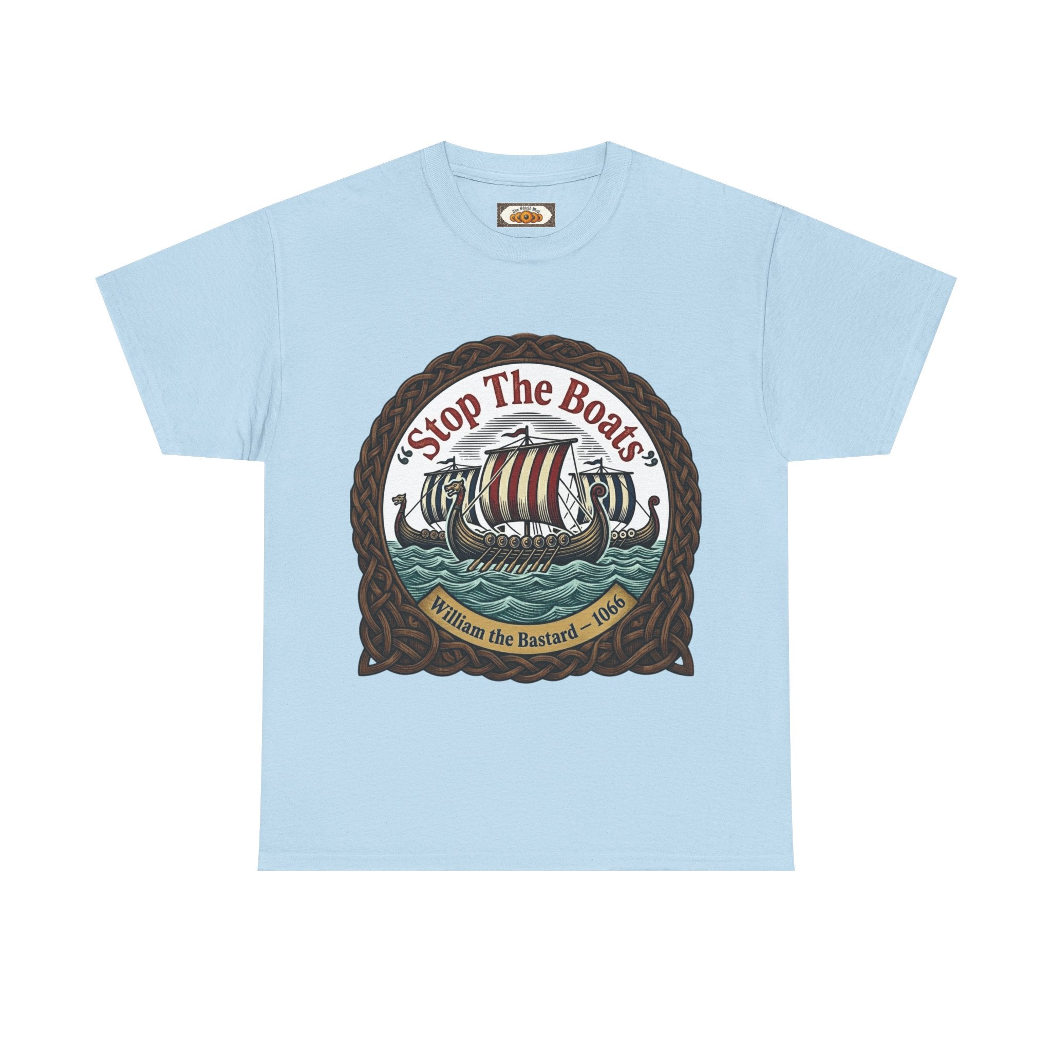 Stop the Boats T-Shirt | Unisex Adults | Norman Conquest 1066 History Tee