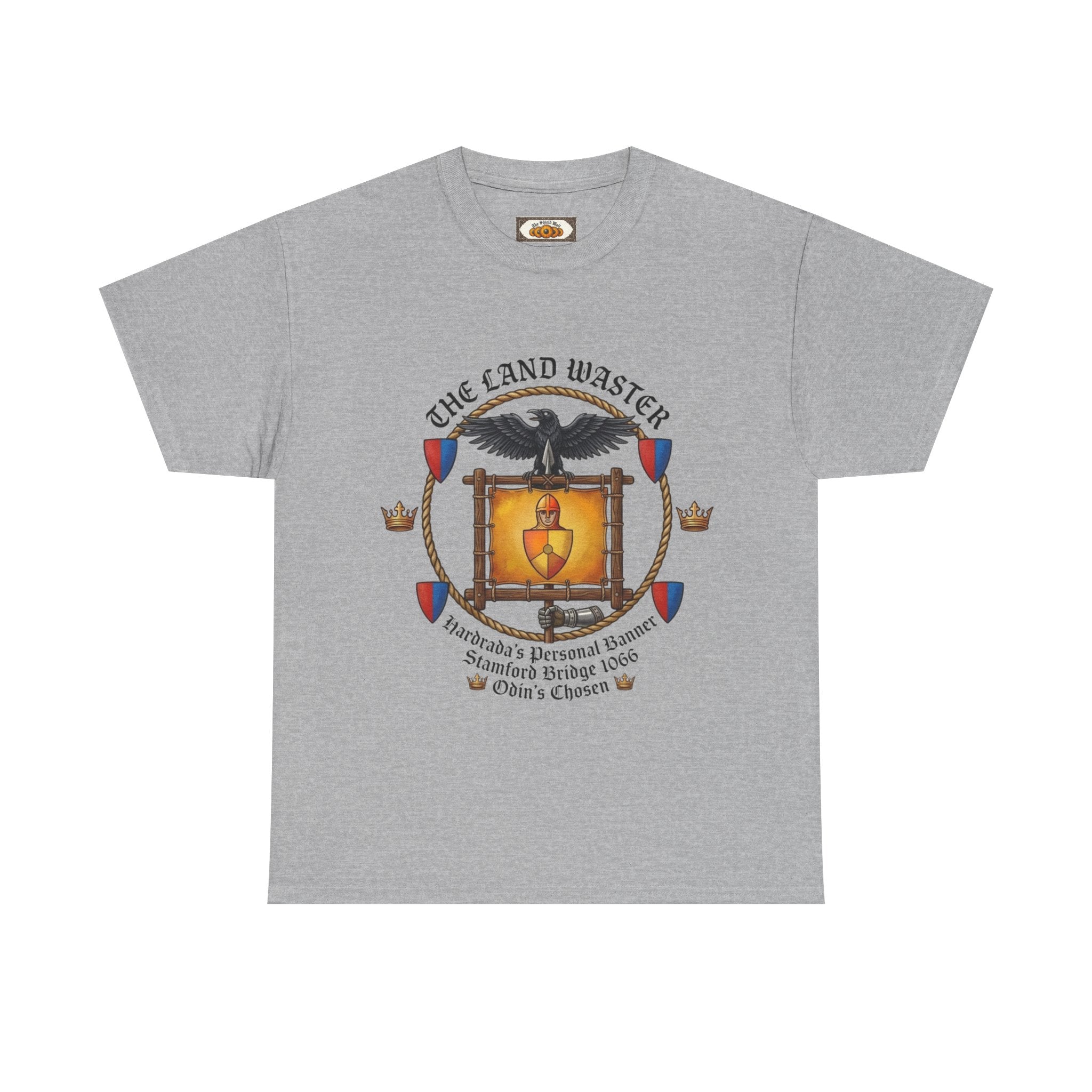 Harald Hardrada 'The Land Waster' T-Shirt | Unisex Viking Tee | Stamford Bridge 1066
