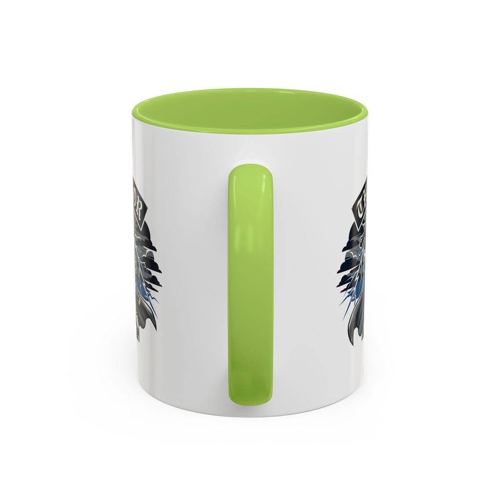 Thunor — Anglo-Saxon Thunder God 11oz Accent Mug | Norse History Gift