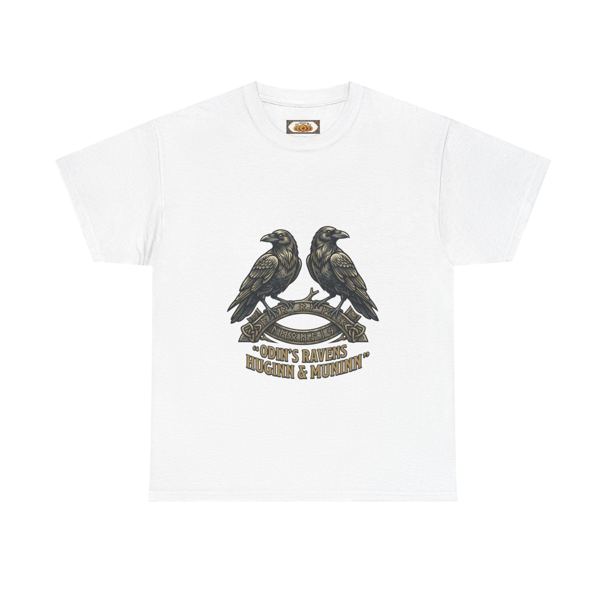 Odin's Ravens Unisex T-Shirt | Huginn & Muninn Norse Mythology Tee