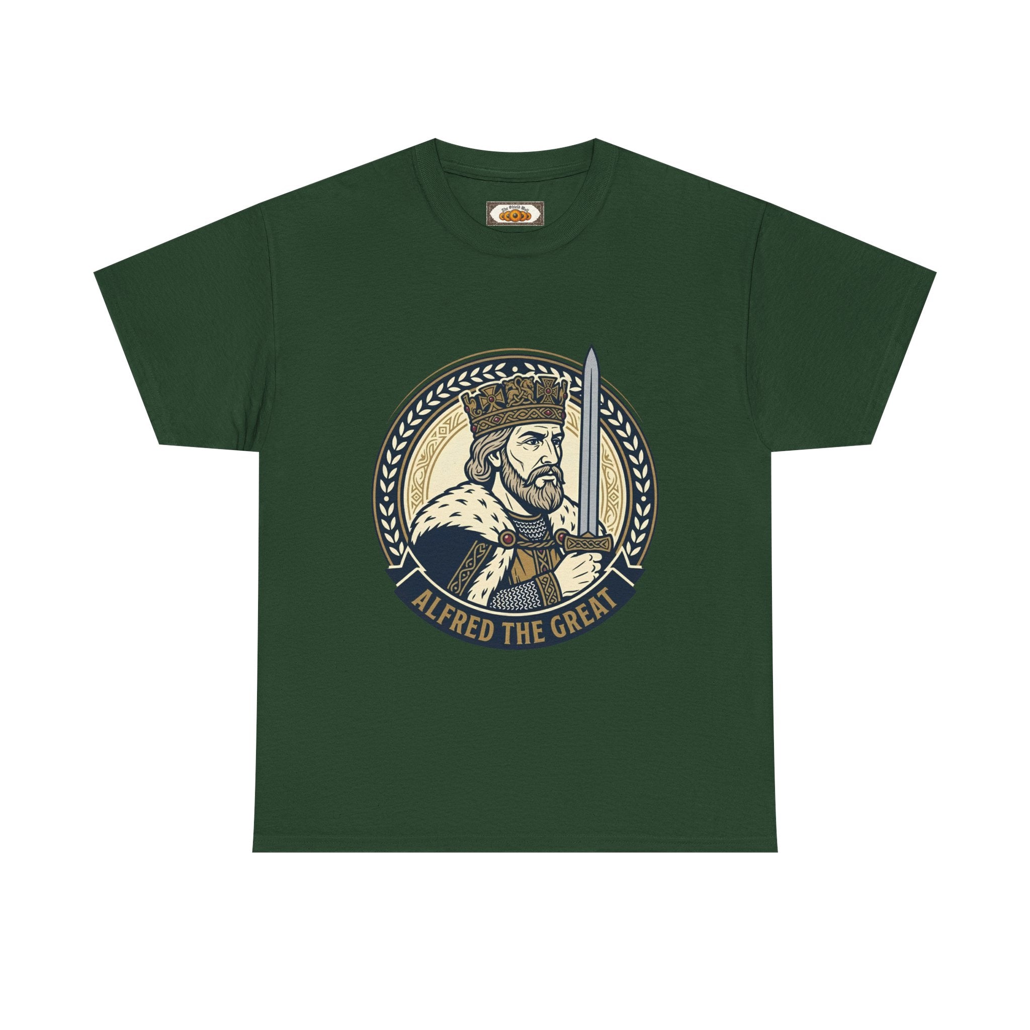 Alfred the Great Unisex T-Shirt | Anglo-Saxon Heritage Tee for Adults | The Shield Wall