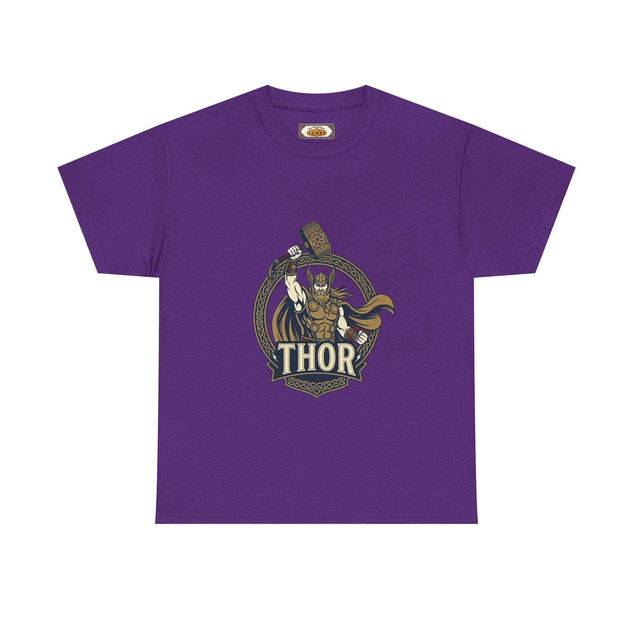 Thor Norse God of Thunder T-Shirt | Unisex Mjolnir Hammer Graphic Tee