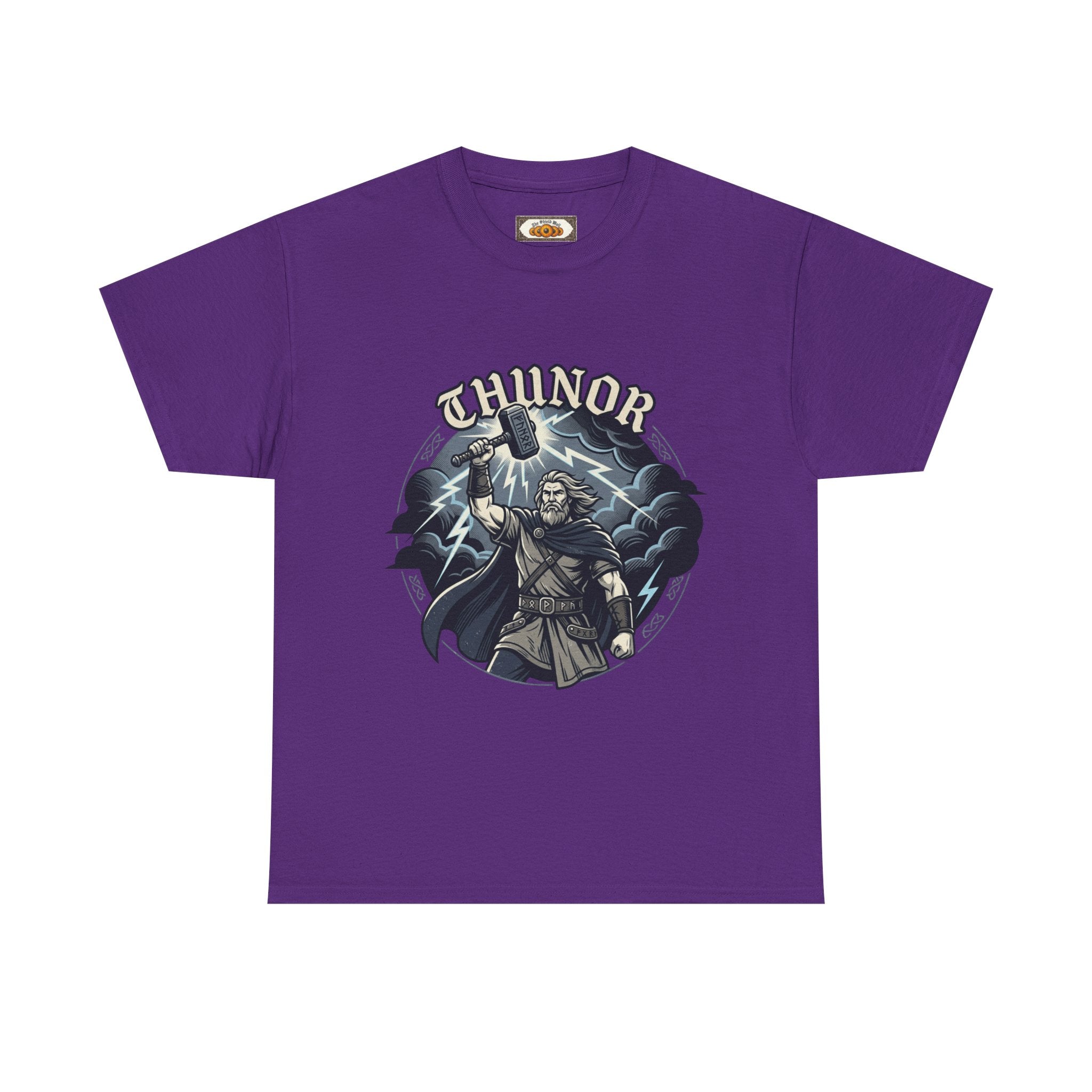 Thunor God of Thunder T-Shirt — Anglo-Saxon Mythology Tee