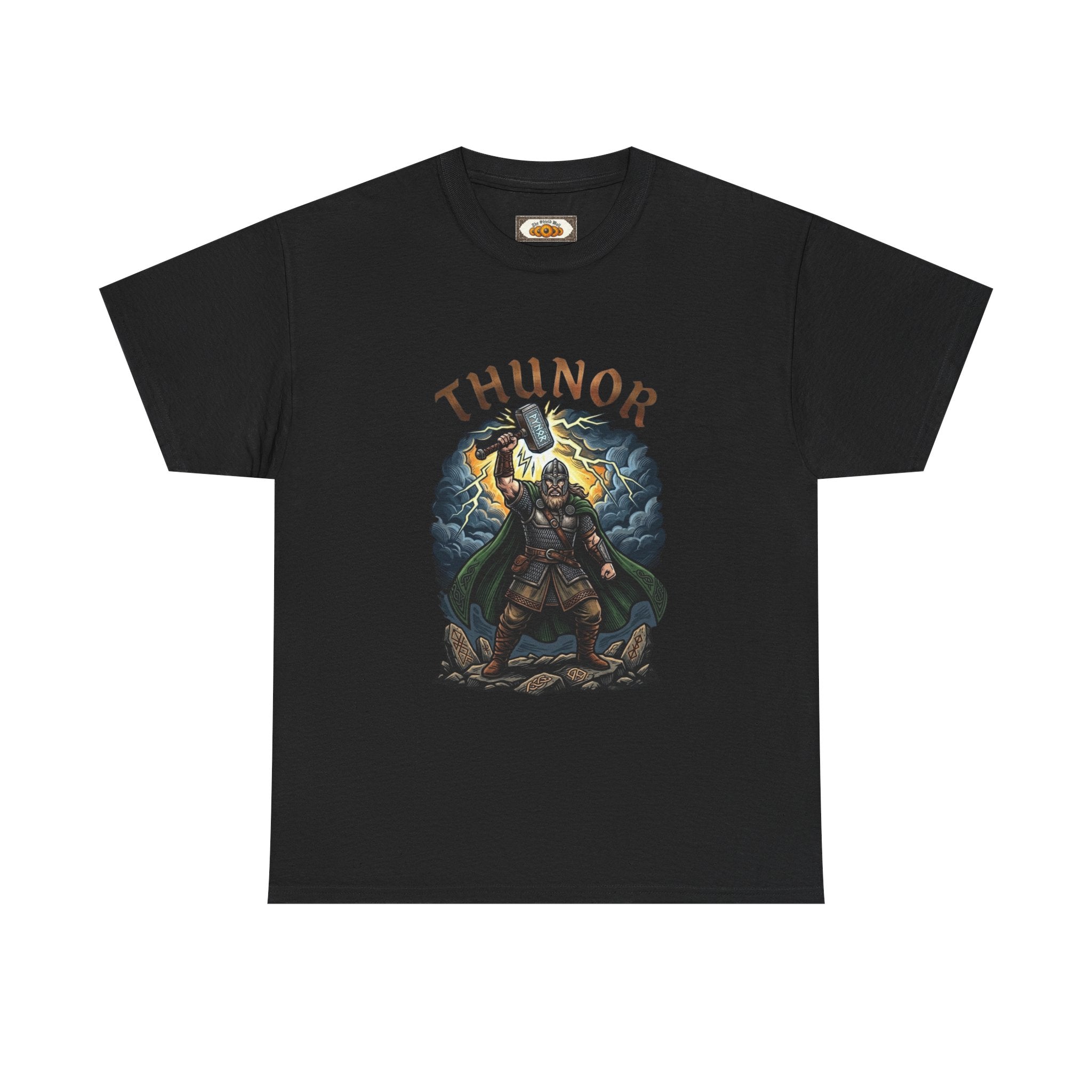 Thunor Anglo-Saxon God of Thunder T-Shirt
