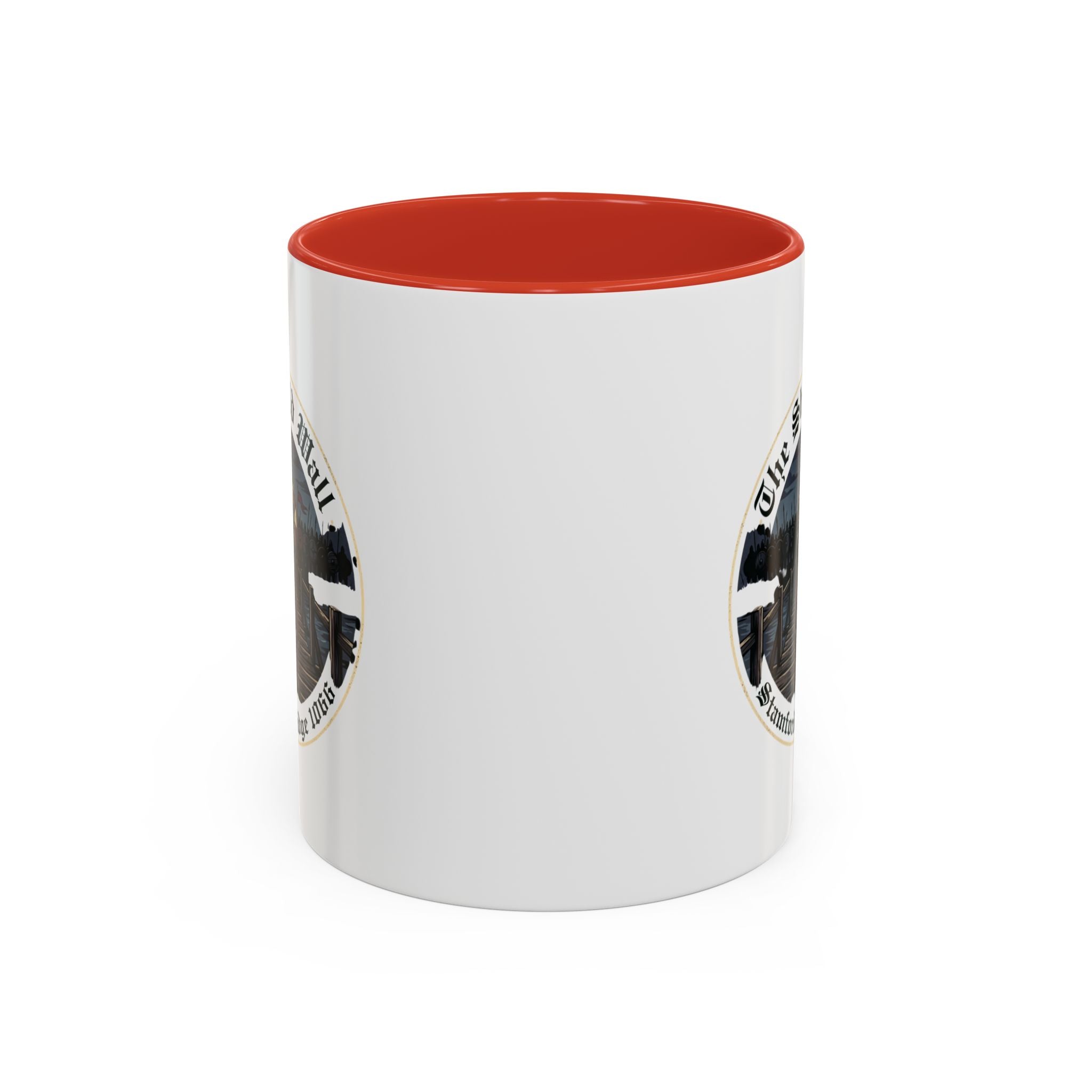 Stamford Bridge 1066 Accent Mug — The Lone Axeman of the Shield Wall