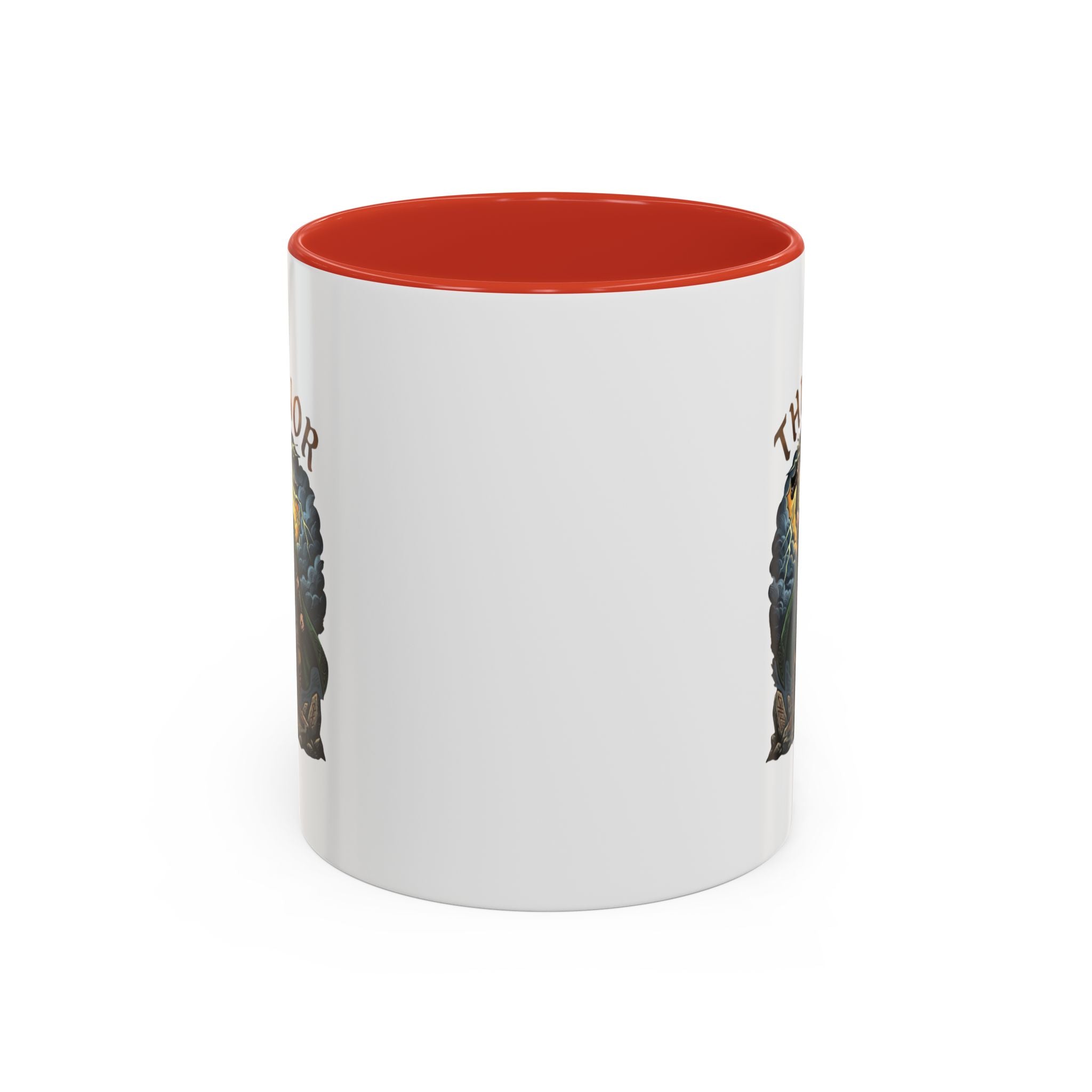 Thunor Hammer Coffee Mug — Anglo-Saxon God of Thunder | 11oz Accent Mug