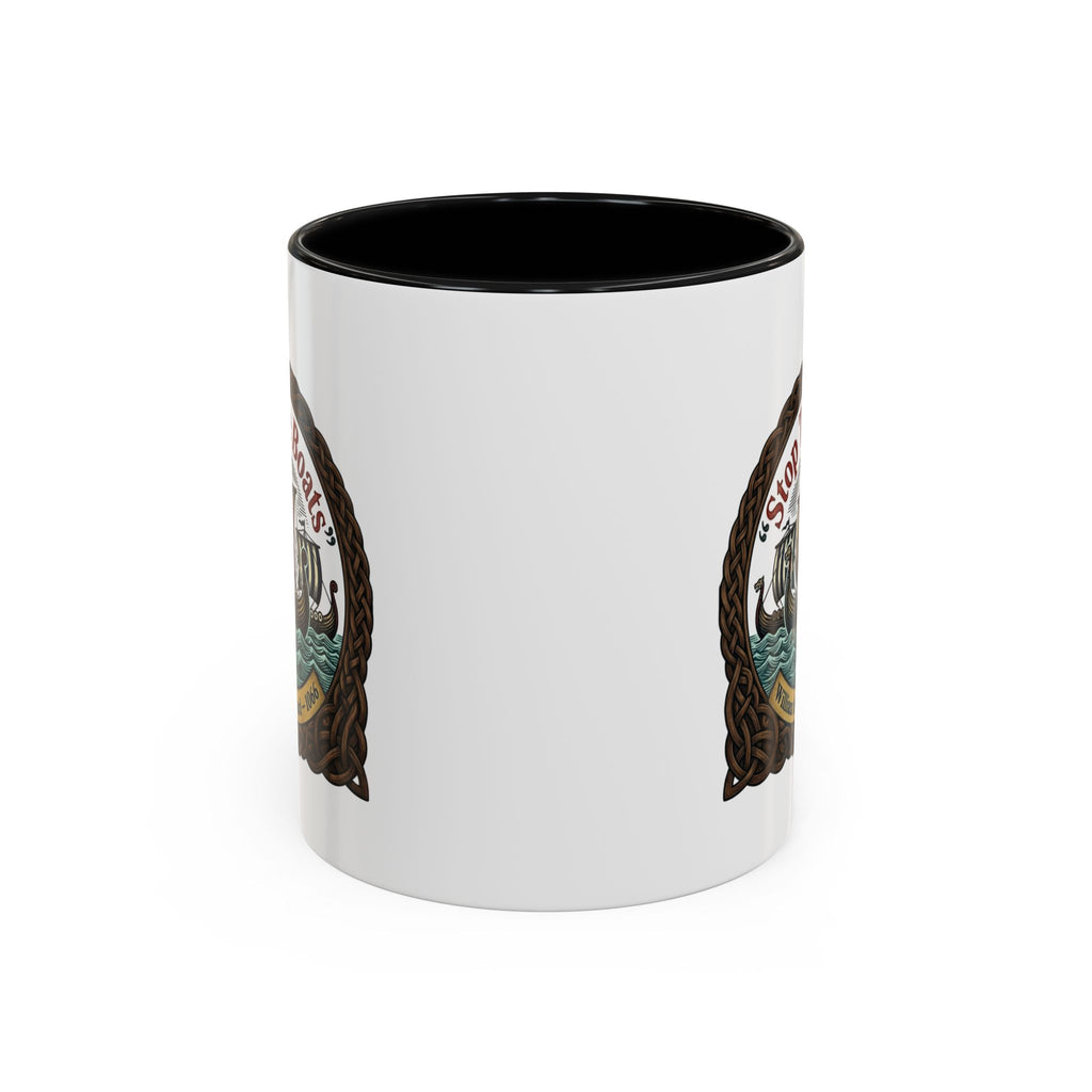 "Stop the Boats" Norman Protest Accent Coffee Mug — William the Bastard 1066 — 11oz