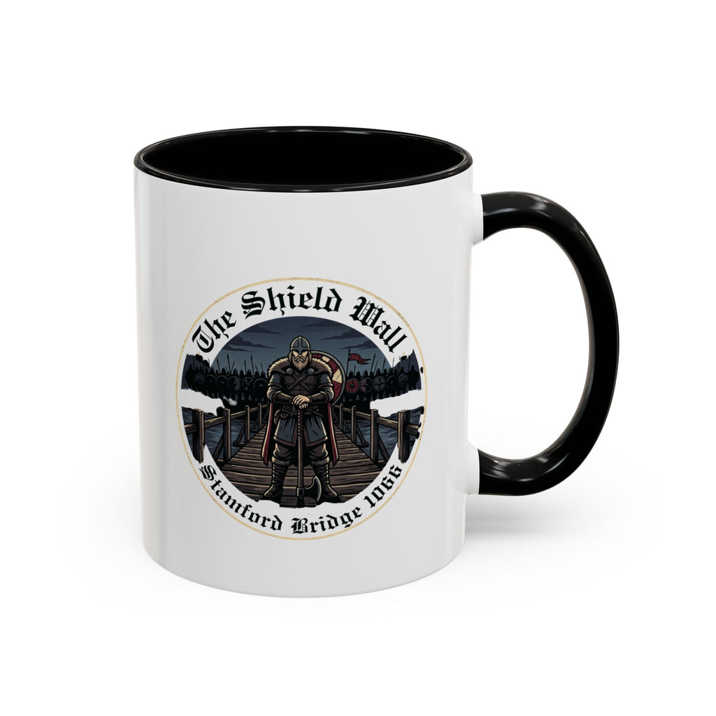 Stamford Bridge 1066 Accent Mug — The Lone Axeman of the Shield Wall