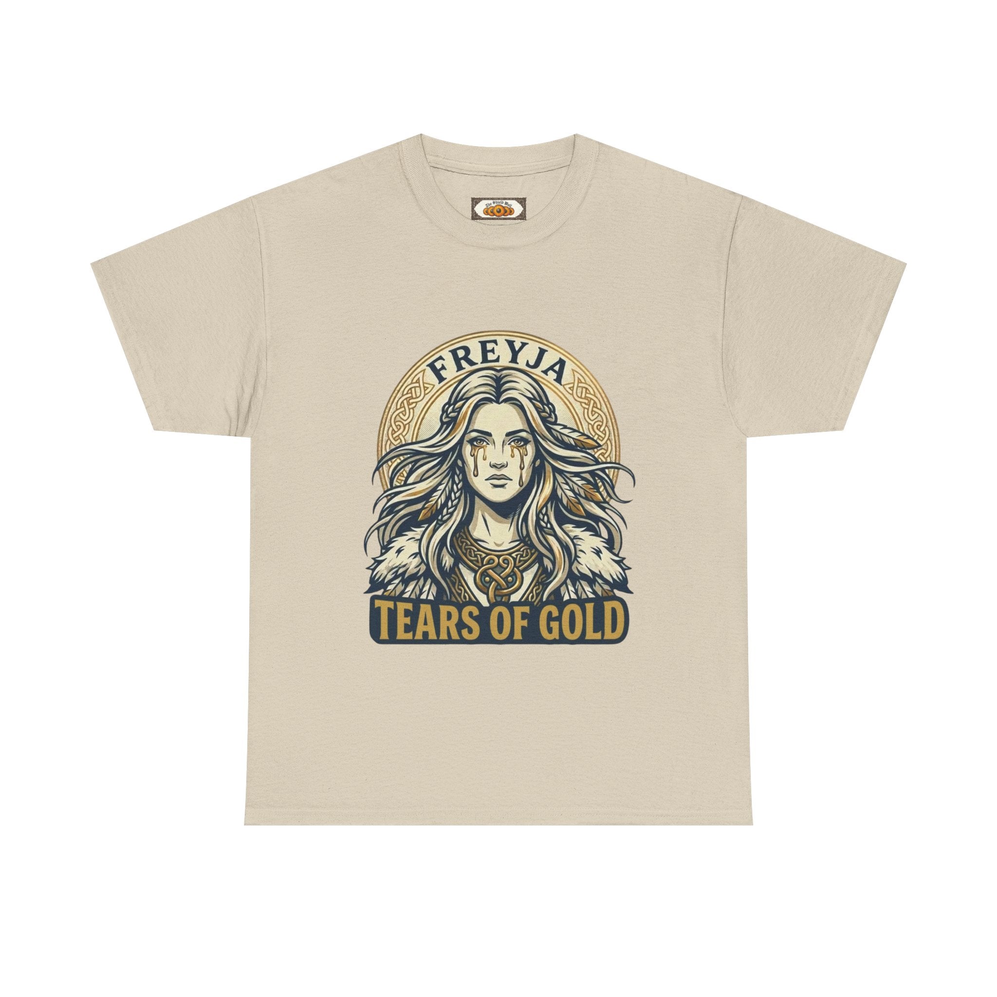 Freyja Tears of Gold T-Shirt | Unisex Adults | Norse Goddess Mythology Tee