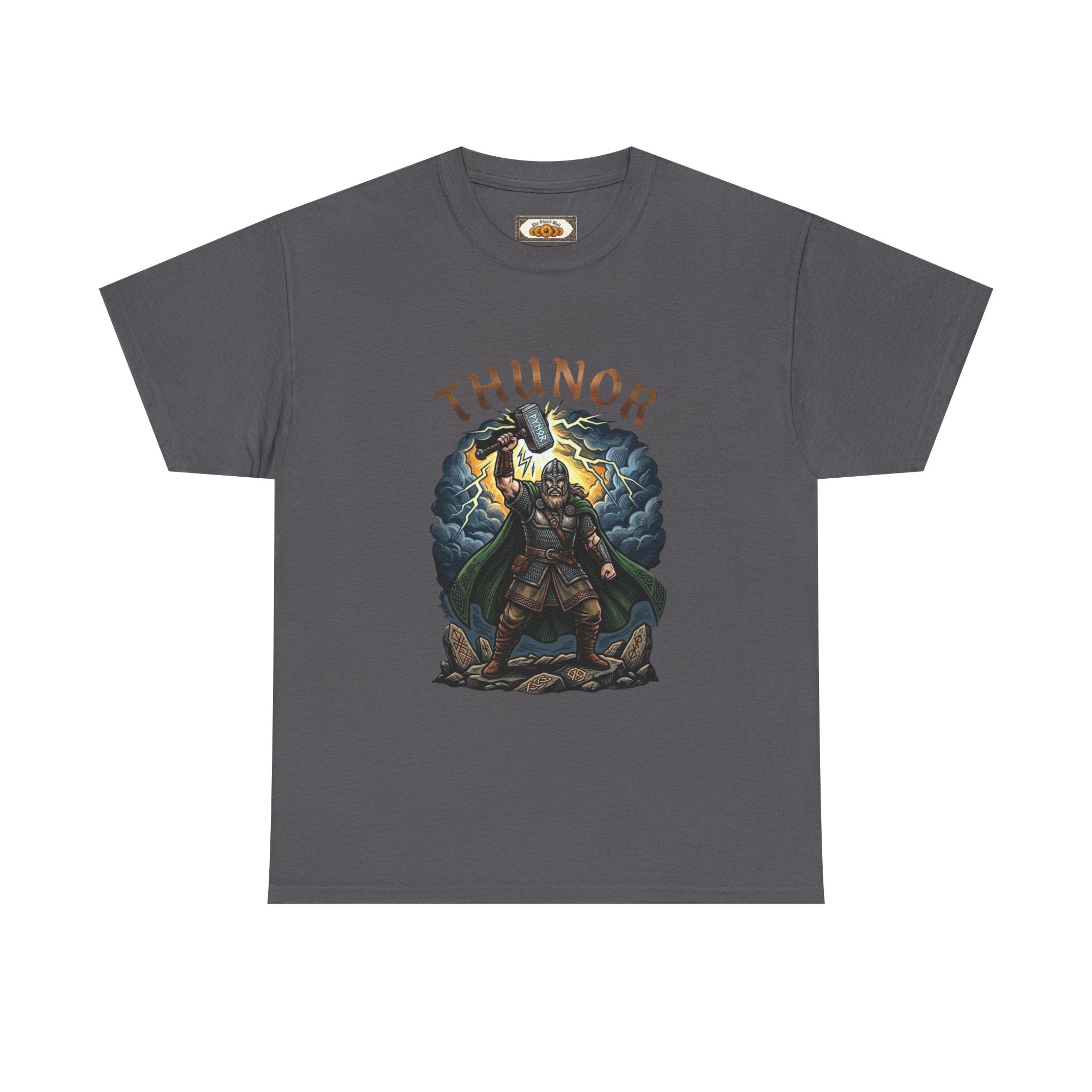 Thunor Anglo-Saxon God of Thunder T-Shirt