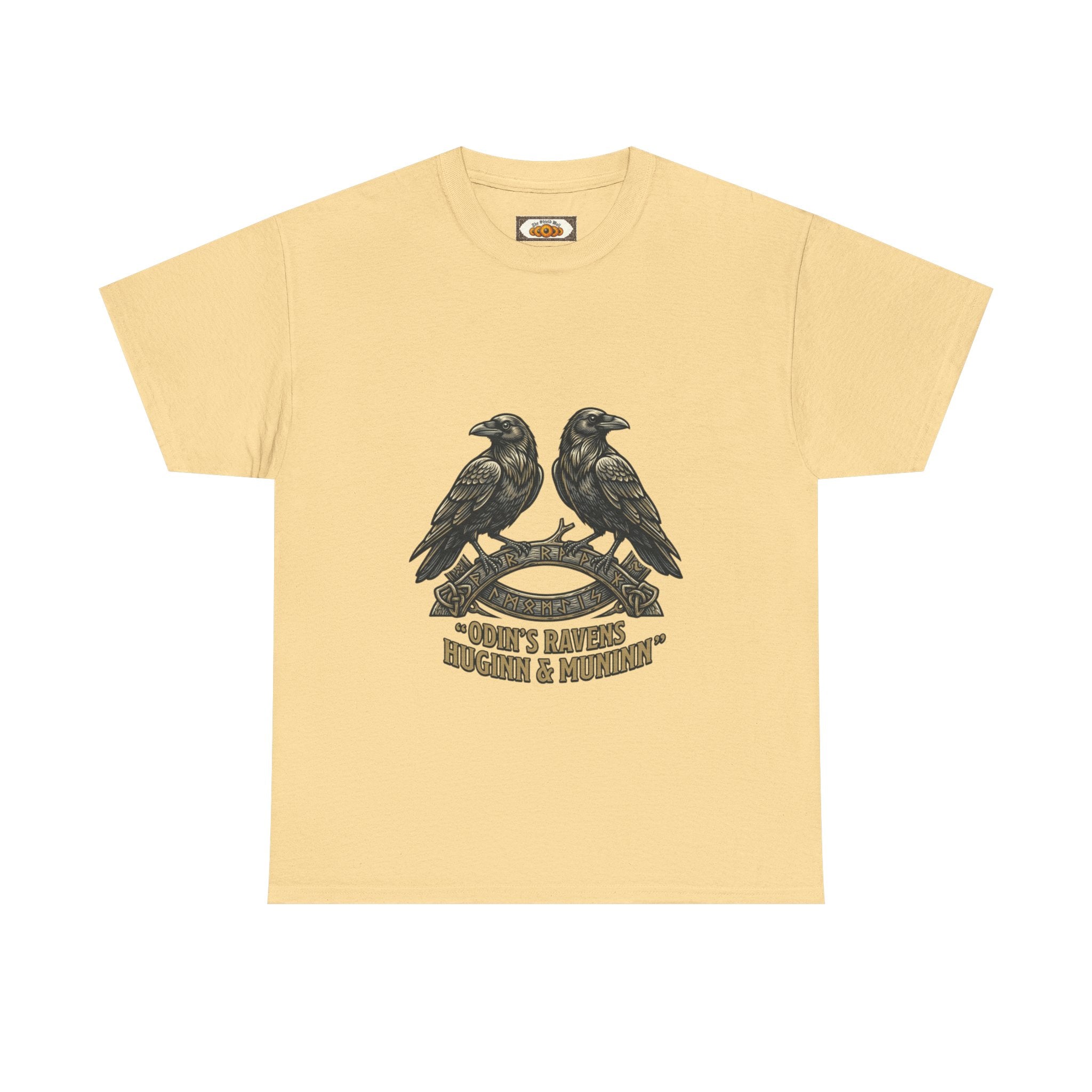 Odin's Ravens Unisex T-Shirt | Huginn & Muninn Norse Mythology Tee