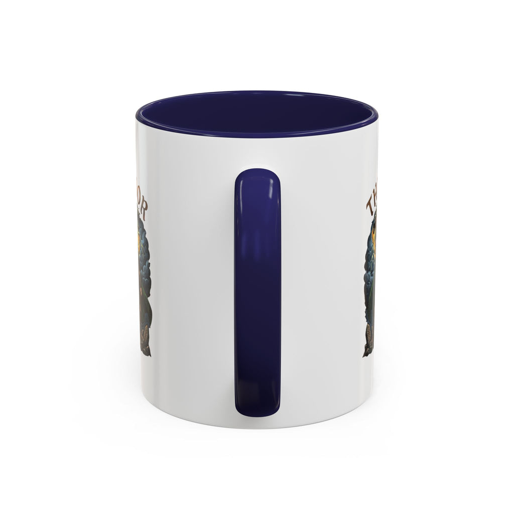 Thunor Hammer Coffee Mug — Anglo-Saxon God of Thunder | 11oz Accent Mug