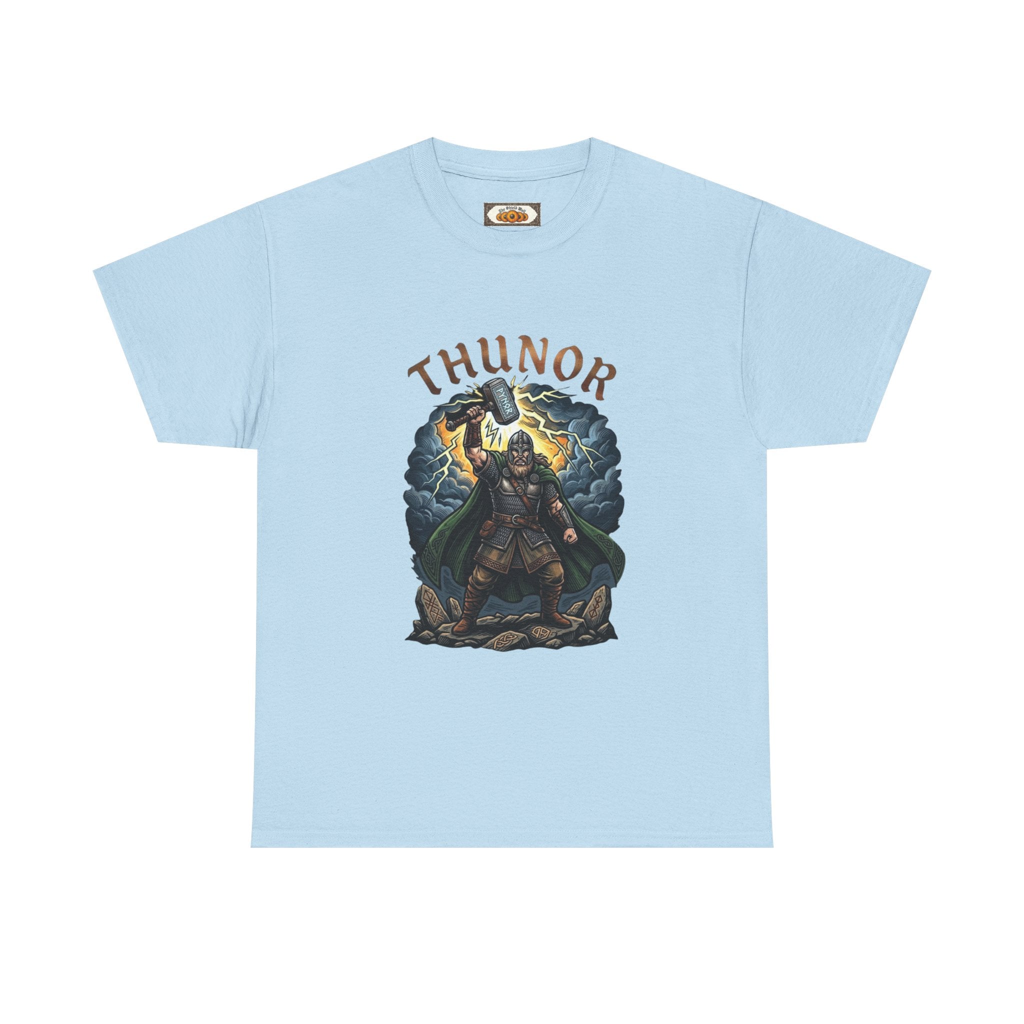 Thunor Anglo-Saxon God of Thunder T-Shirt