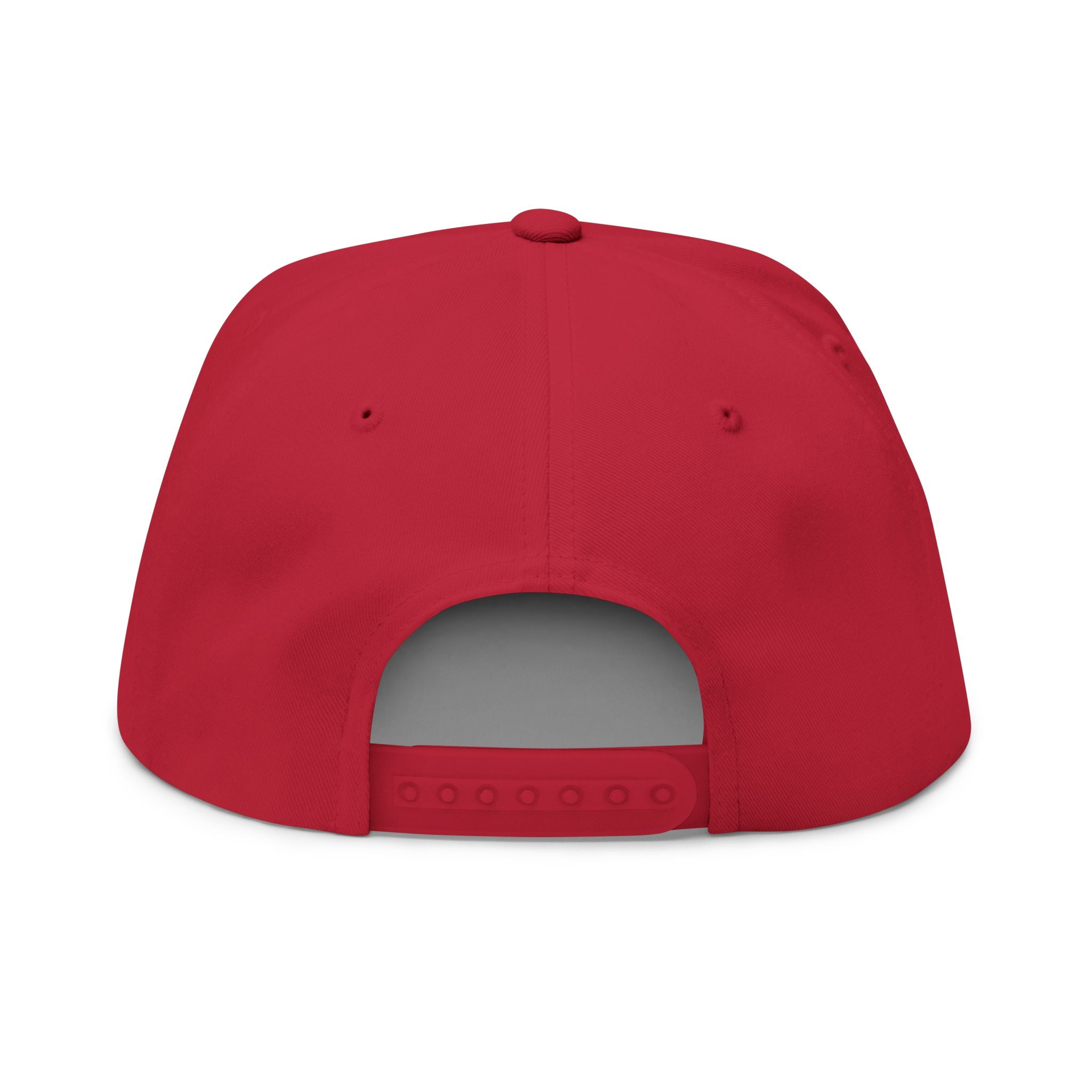 Wessex White Dragon Embroidered Flat Bill Cap — Anglo-Saxon Snapback | Heritage Clothing