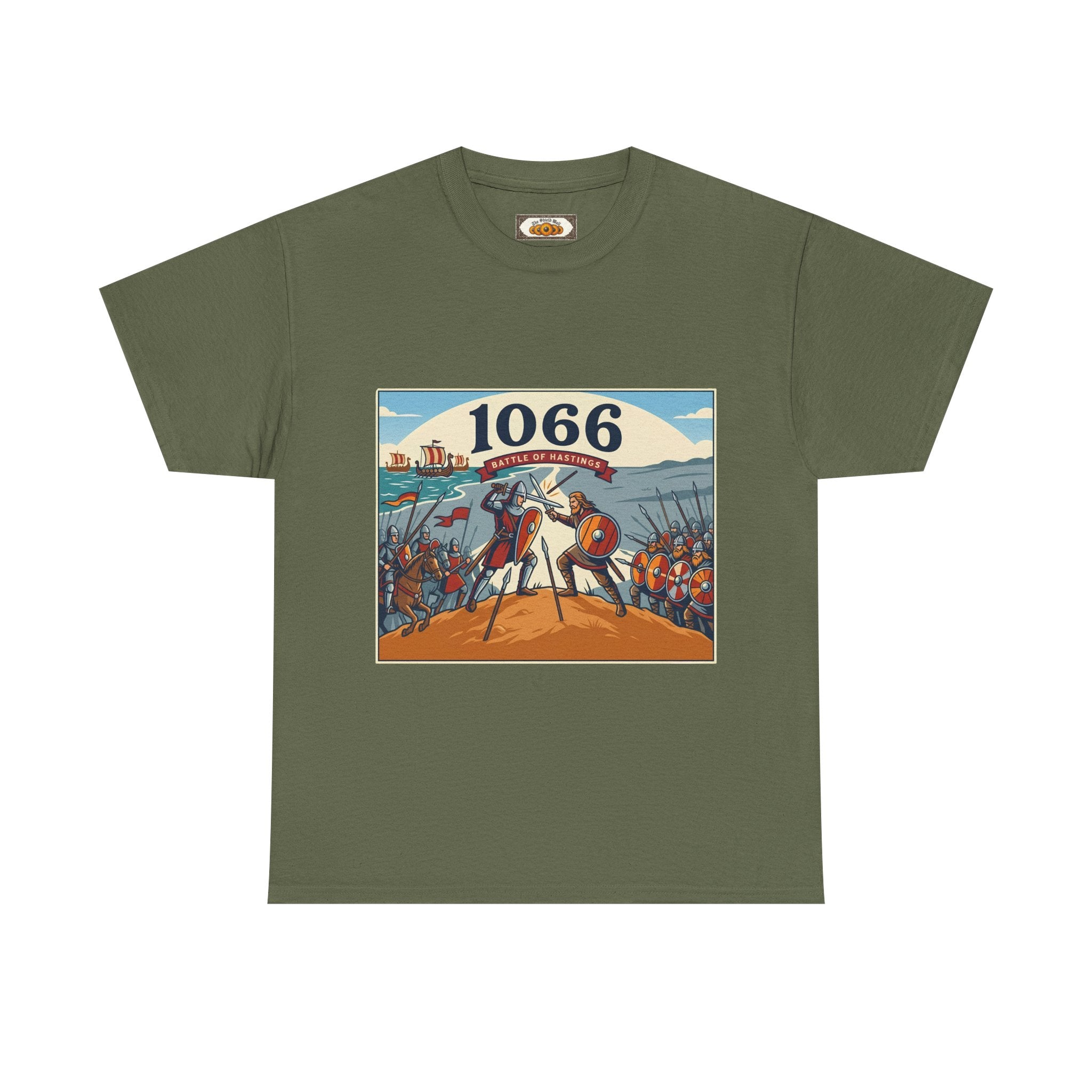 1066 Battle of Hastings Unisex Tee - Last Stand of the Saxon King T-Shirt