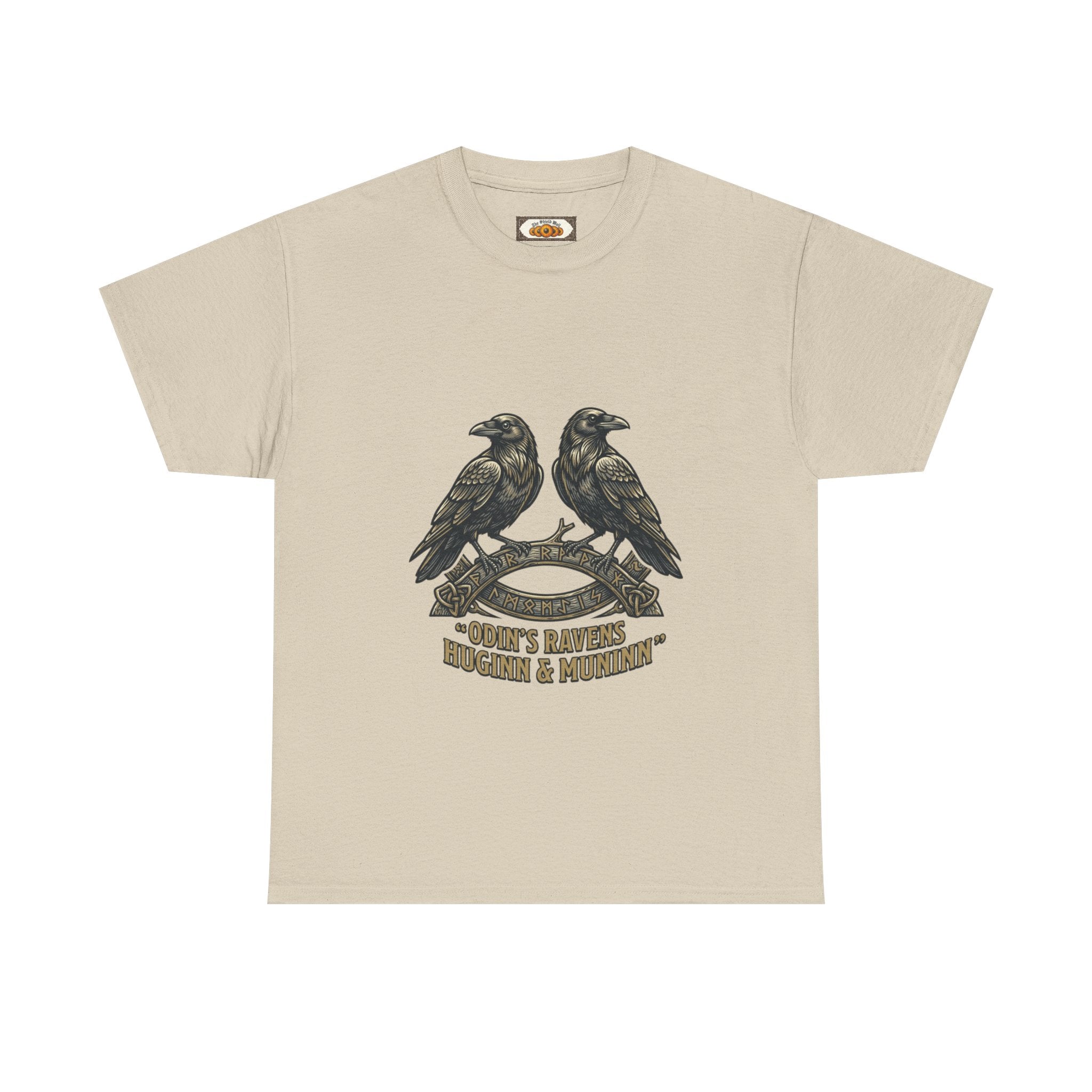 Odin's Ravens Unisex T-Shirt | Huginn & Muninn Norse Mythology Tee