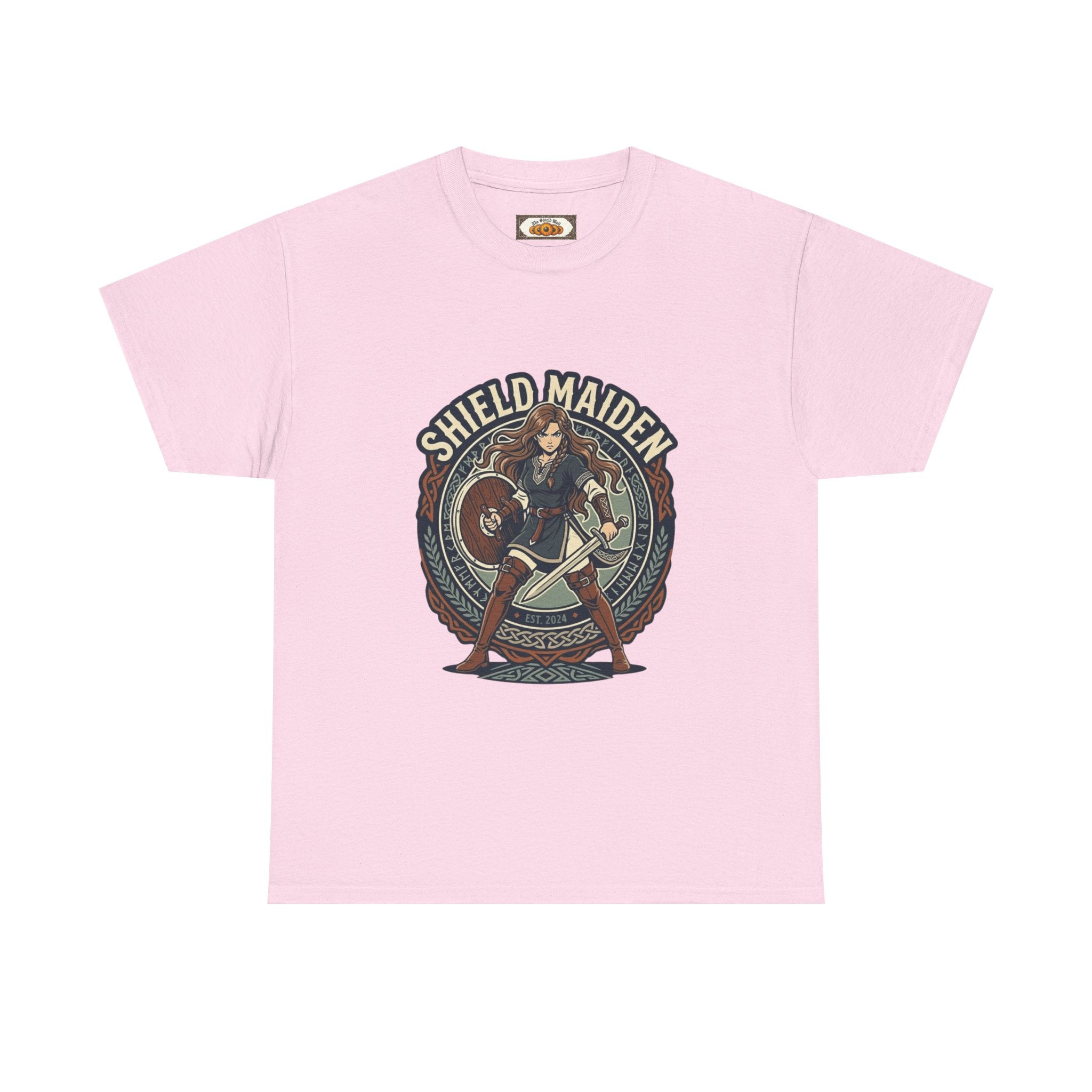 Shield Maiden T-Shirt | Unisex Viking Warrior Tee | Norse Heritage Apparel