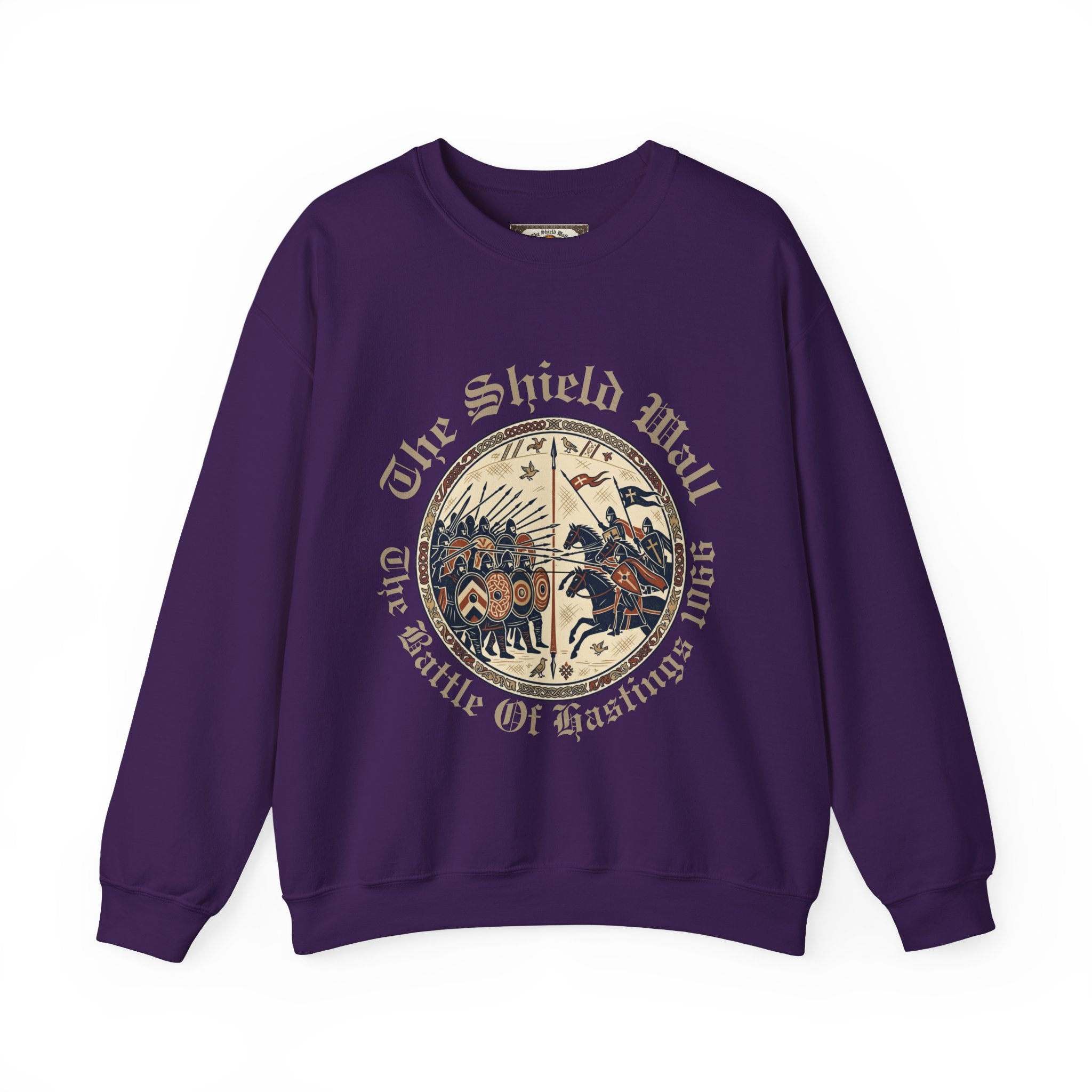 Battle of Hastings 1066 Unisex Adult Sweatshirt – Shield Wall Saxon & Norman Design