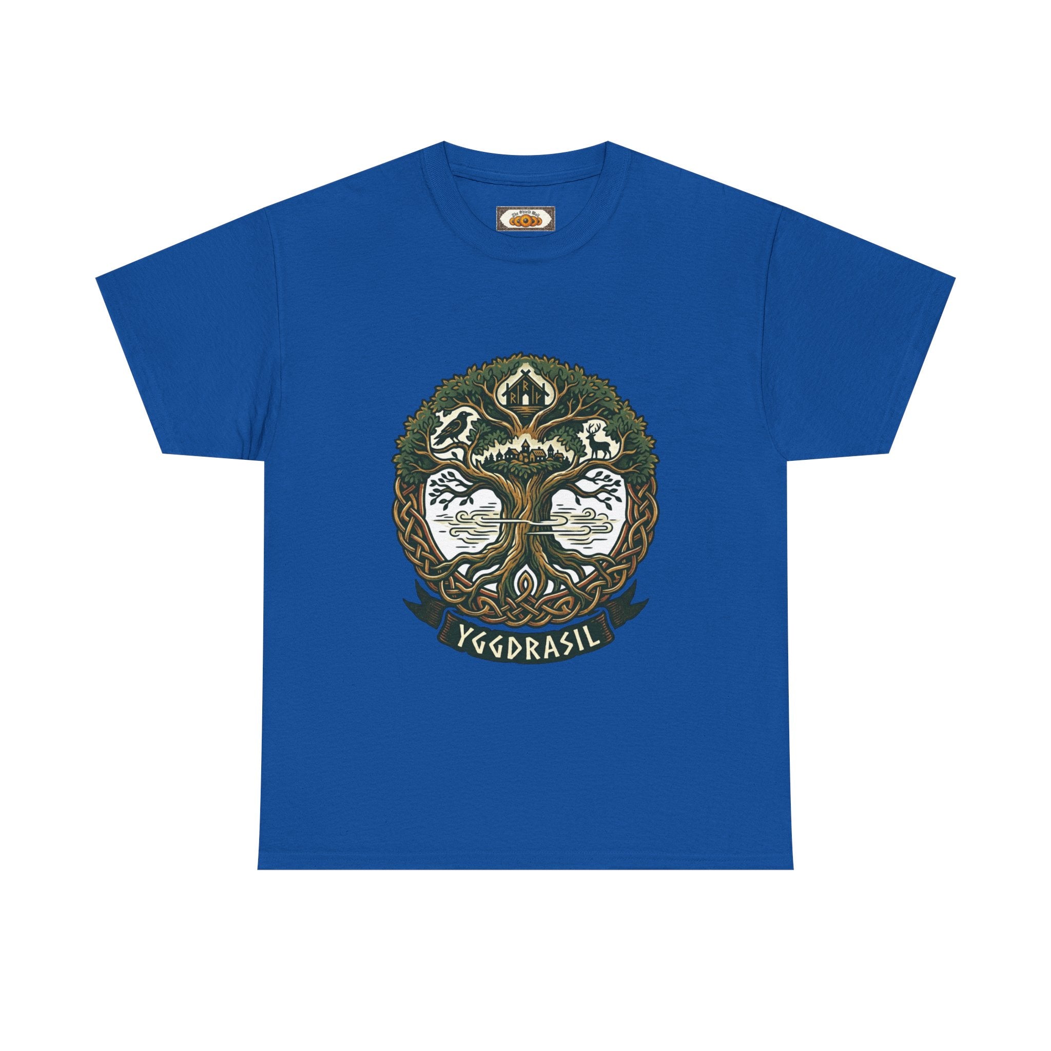 Yggdrasil Tree T-Shirt | Unisex Norse Mythology Viking World Tree Tee