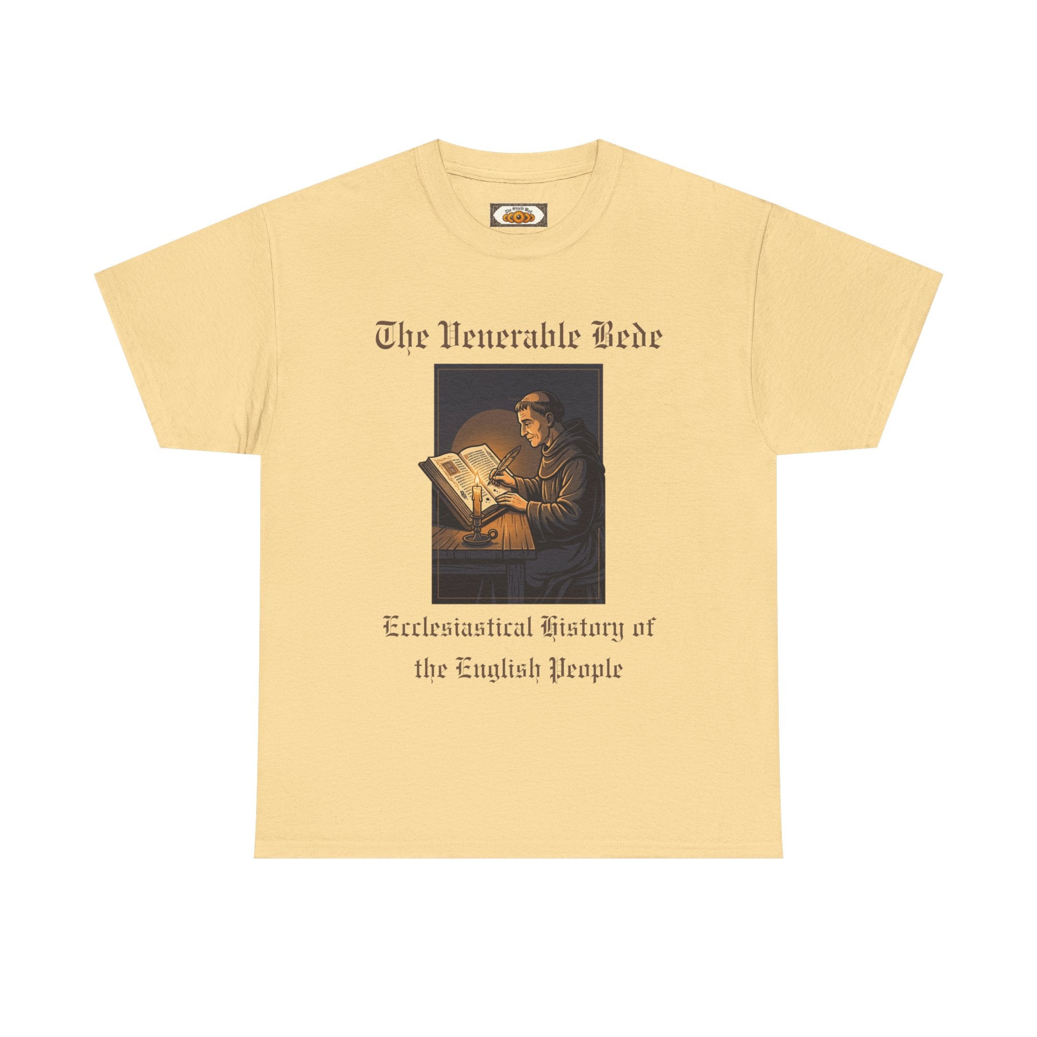 Venerable Bede T-Shirt | Unisex Anglo-Saxon History Tee for Adults