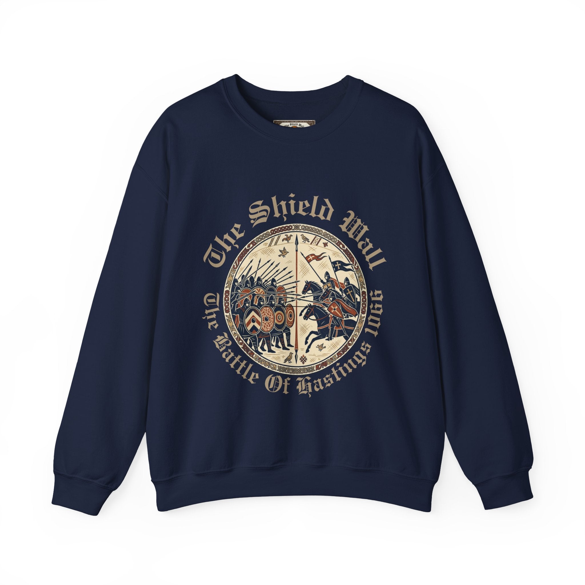 Battle of Hastings 1066 Unisex Adult Sweatshirt – Shield Wall Saxon & Norman Design