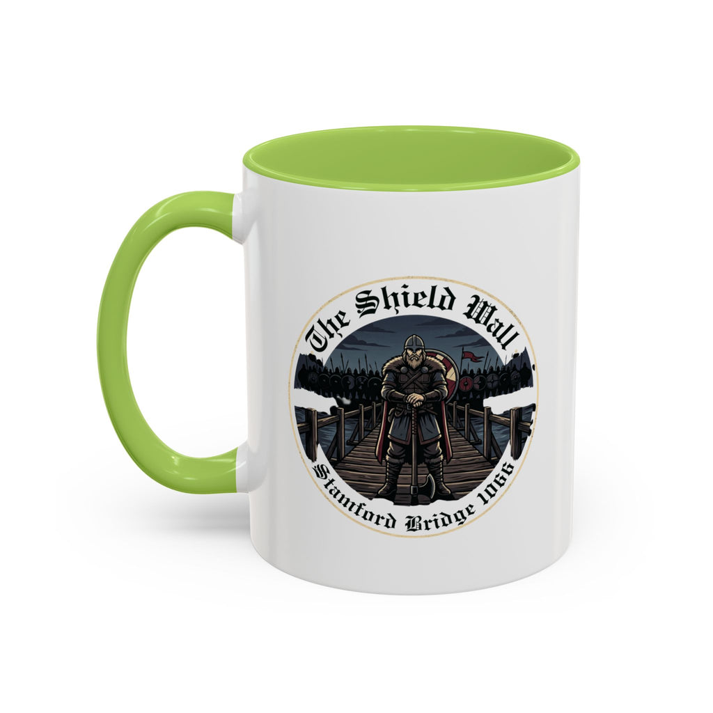 Stamford Bridge 1066 Accent Mug — The Lone Axeman of the Shield Wall