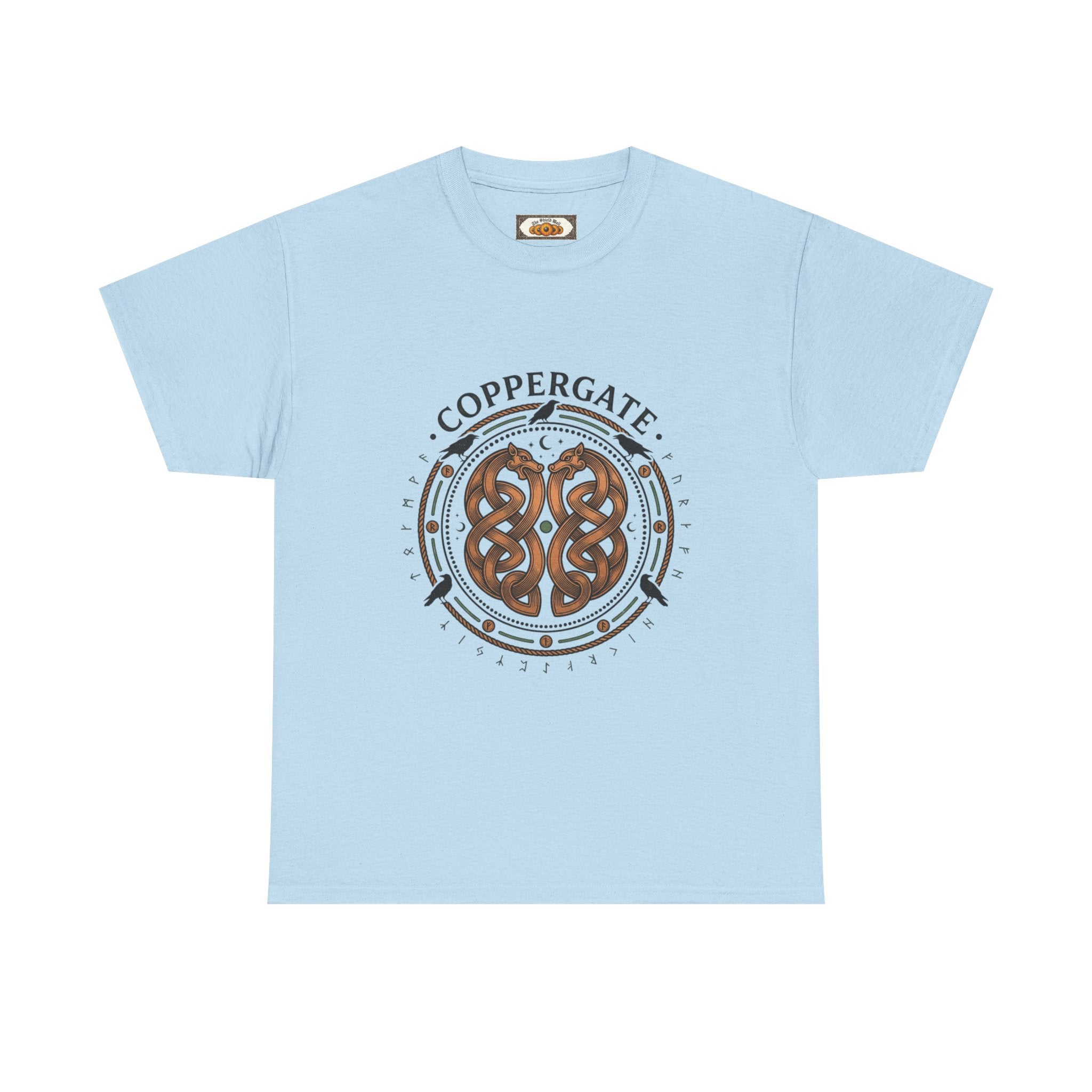 Coppergate Knotwork T-Shirt | Unisex Anglo-Saxon Heritage Tee
