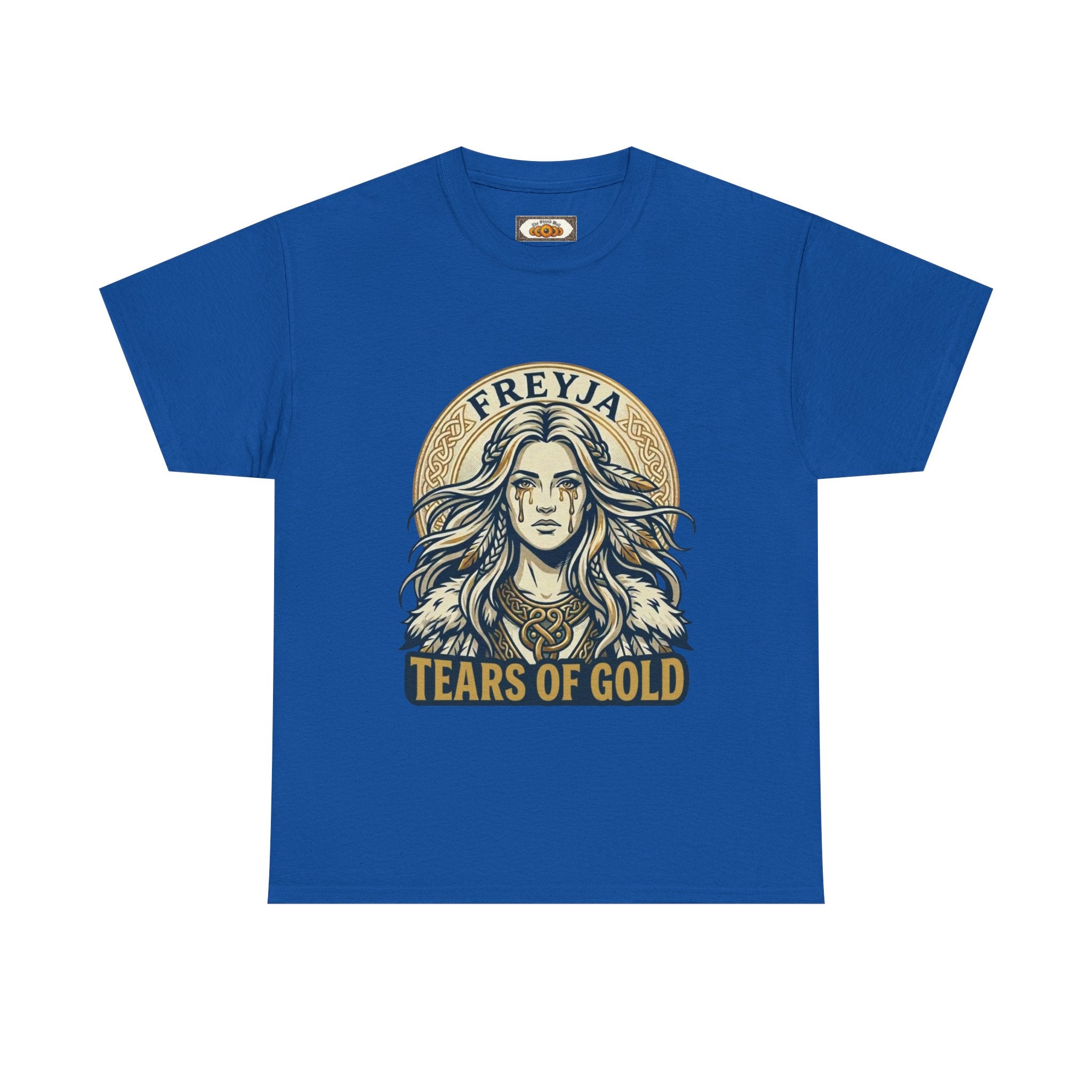 Freyja Tears of Gold T-Shirt | Unisex Adults | Norse Goddess Mythology Tee