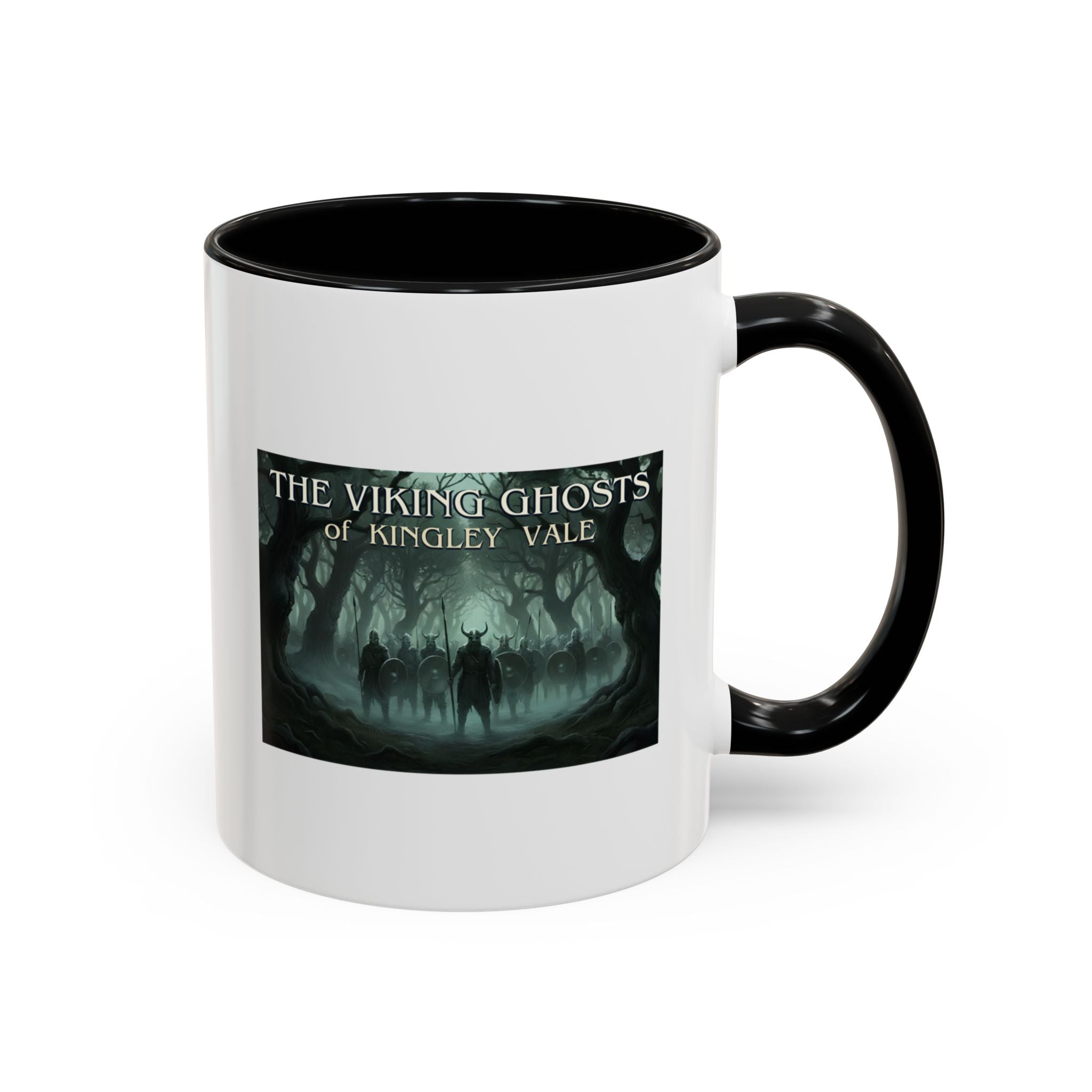 Viking Ghosts of Kingley Vale — 11oz Accent Coffee Mug