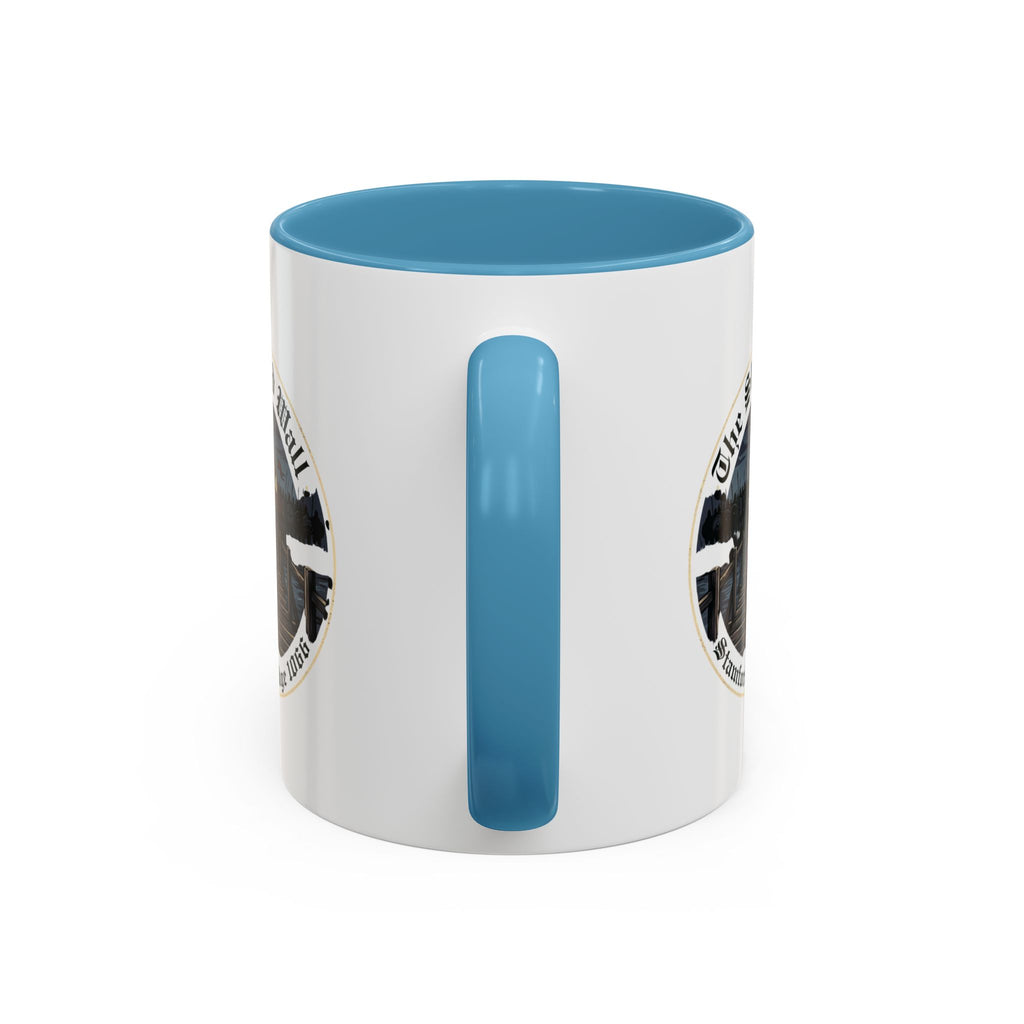 Stamford Bridge 1066 Accent Mug — The Lone Axeman of the Shield Wall