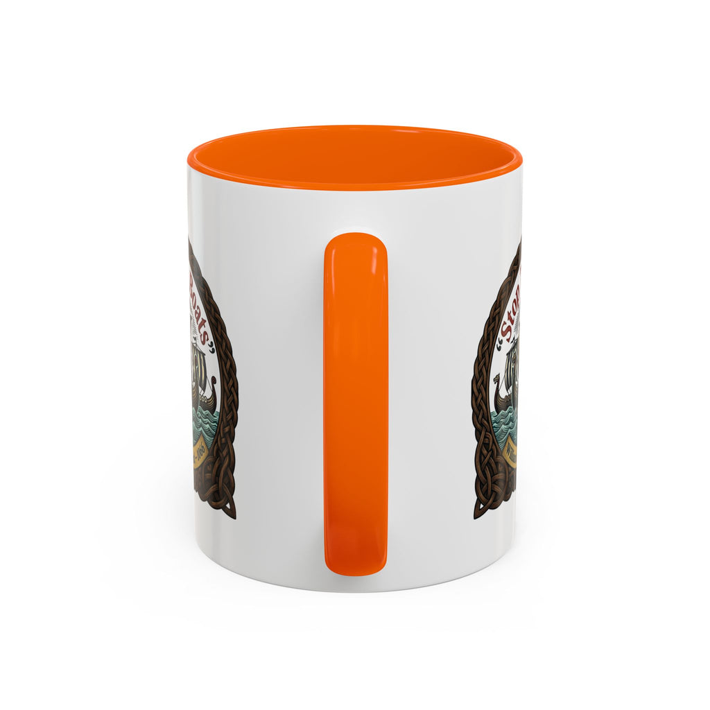 "Stop the Boats" Norman Protest Accent Coffee Mug — William the Bastard 1066 — 11oz