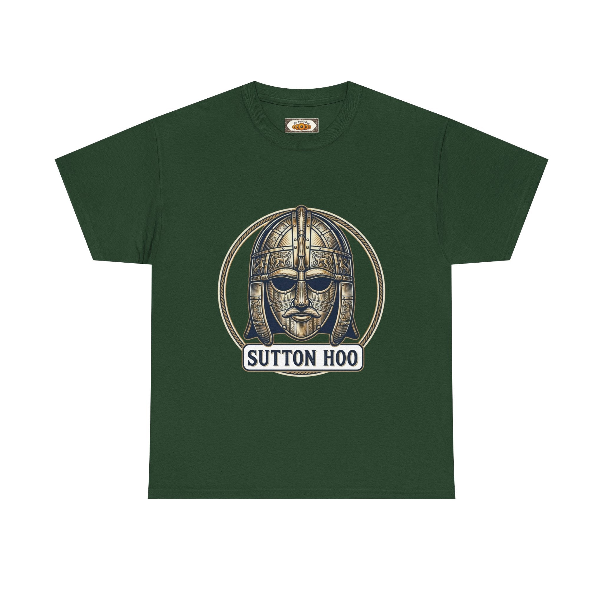 Sutton Hoo Helmet Unisex T-Shirt | King Rædwald of East Anglia | Anglo-Saxon Heritage Tee