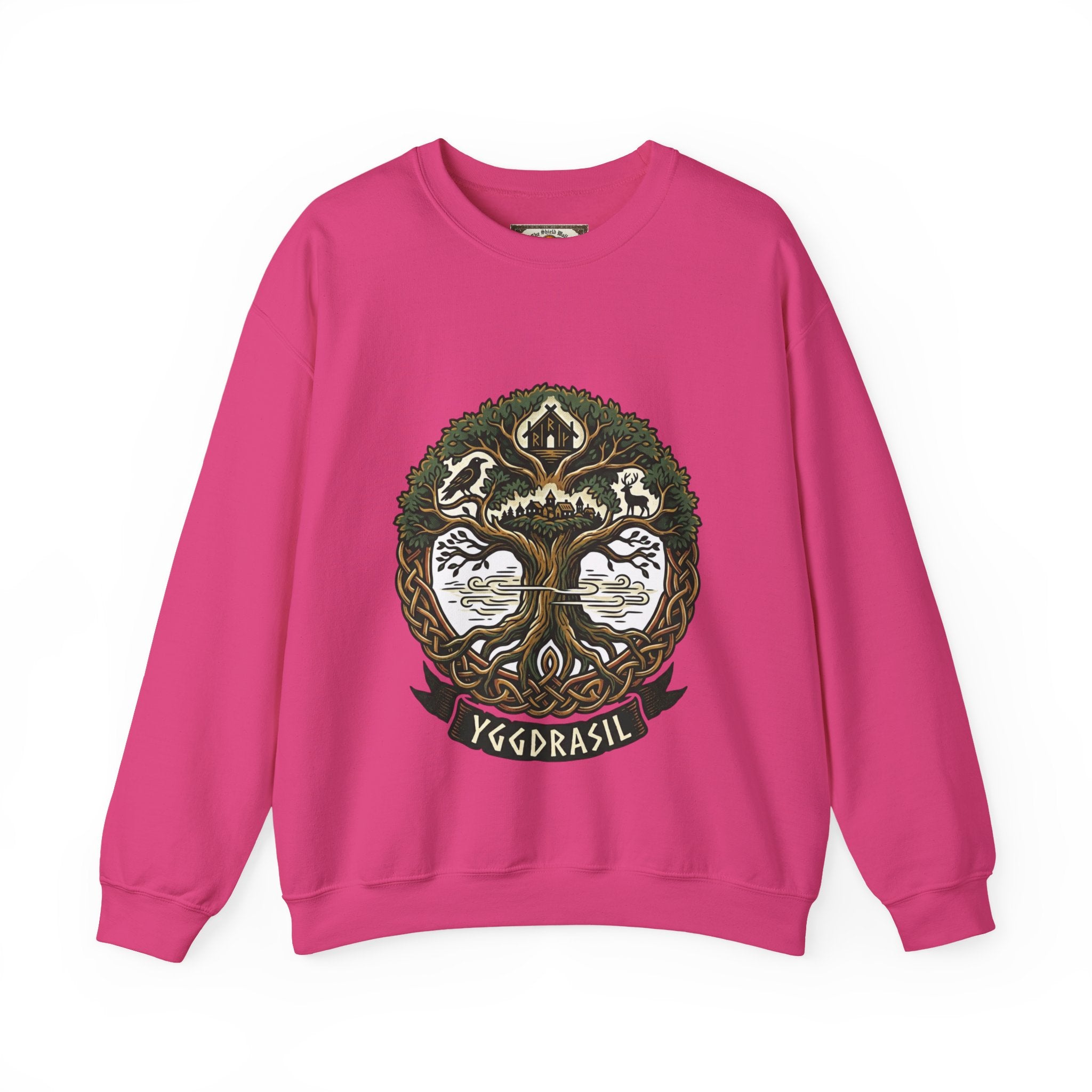 Yggdrasil Norse World Tree Sweatshirt | Unisex Viking Mythology Apparel