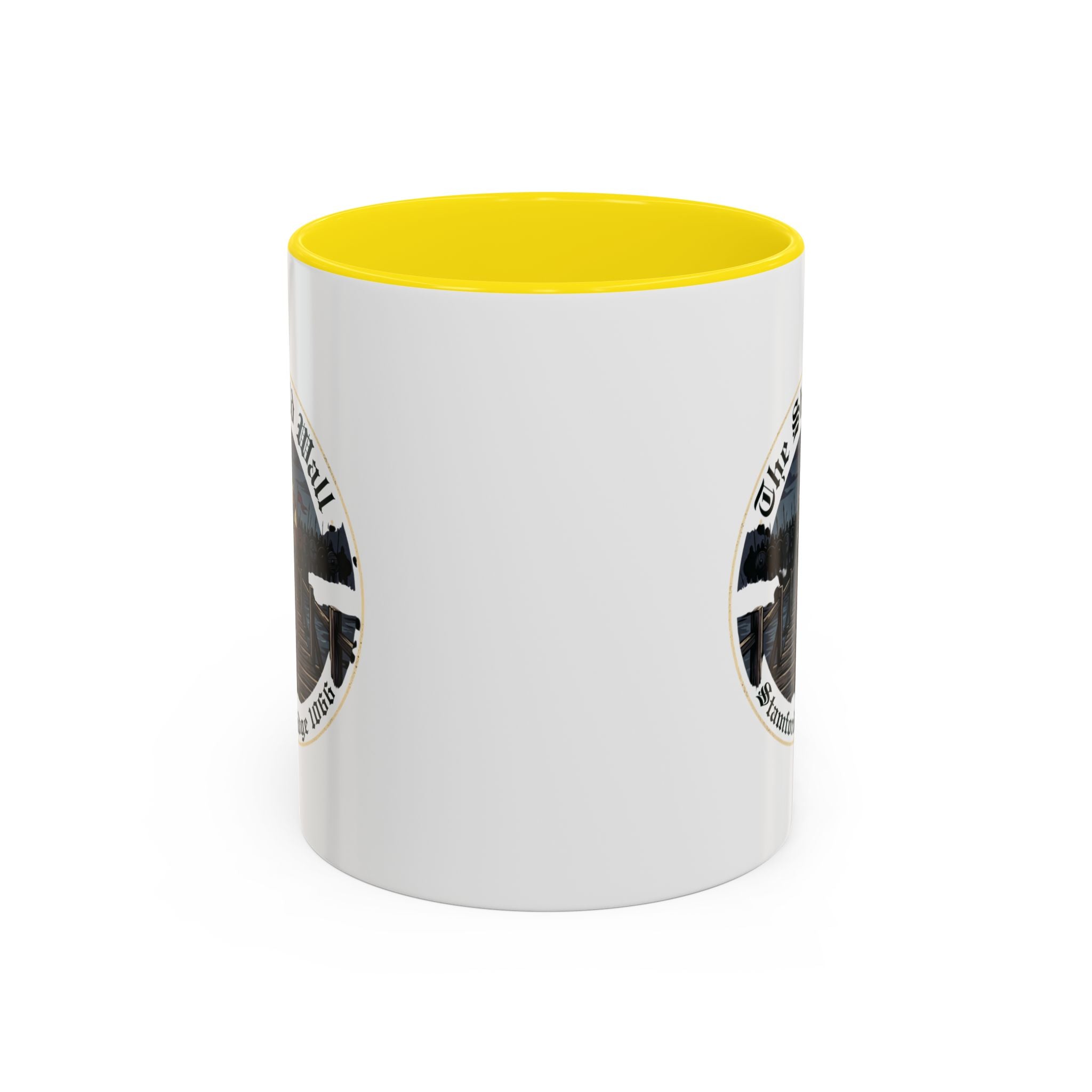 Stamford Bridge 1066 Accent Mug — The Lone Axeman of the Shield Wall