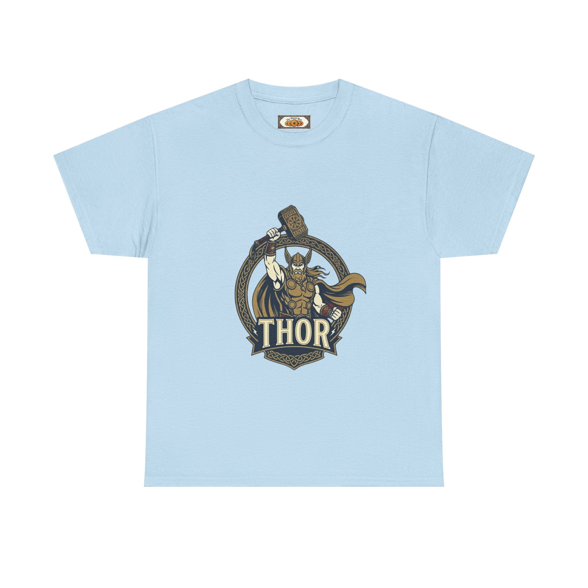 Thor Norse God of Thunder T-Shirt | Unisex Mjolnir Hammer Graphic Tee