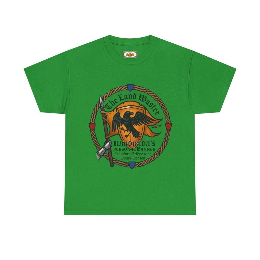 Stamford Bridge 1066 T-Shirt — Harald Hardrada Land Waster Banner | Heritage Clothing