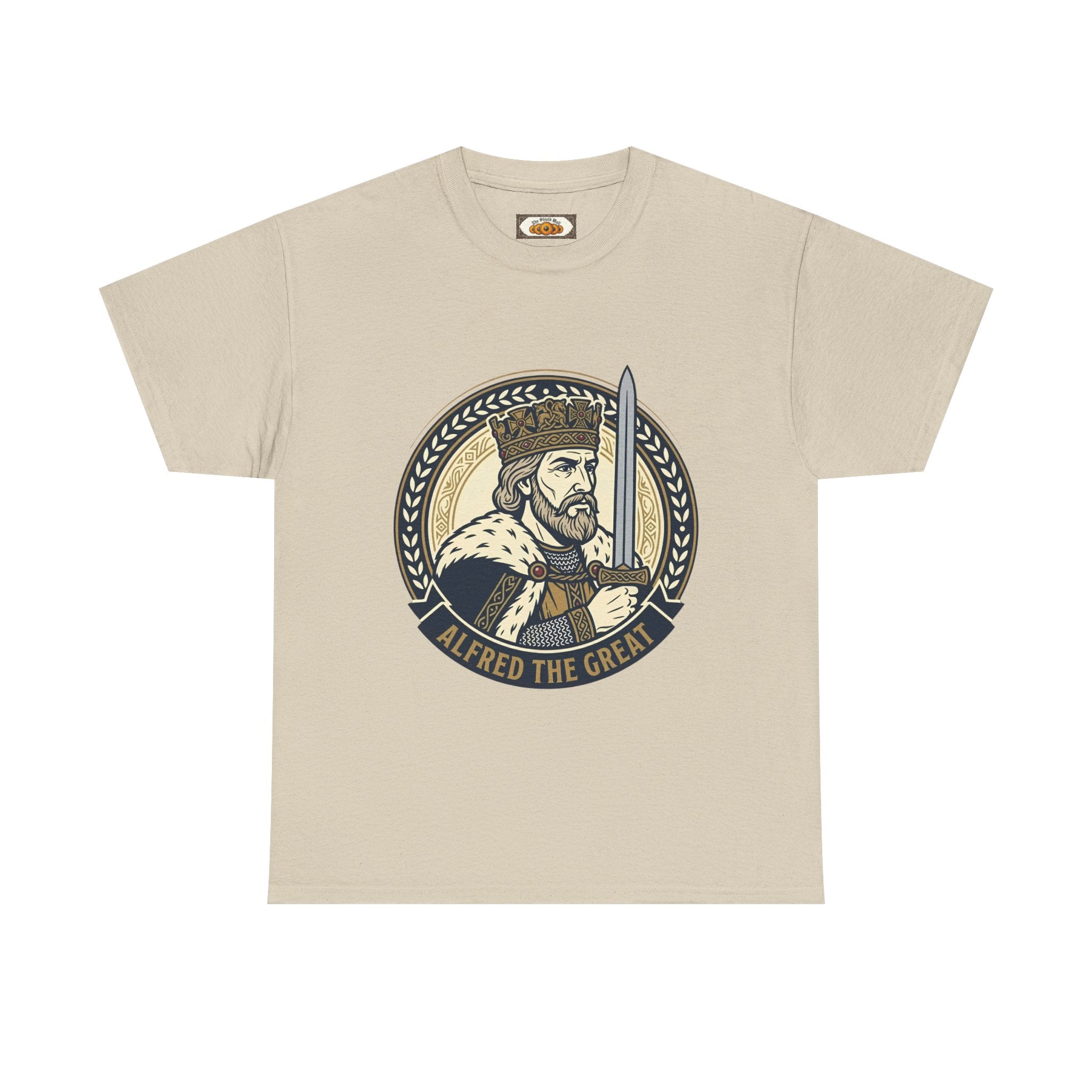 Alfred the Great Unisex T-Shirt | Anglo-Saxon Heritage Tee for Adults | The Shield Wall