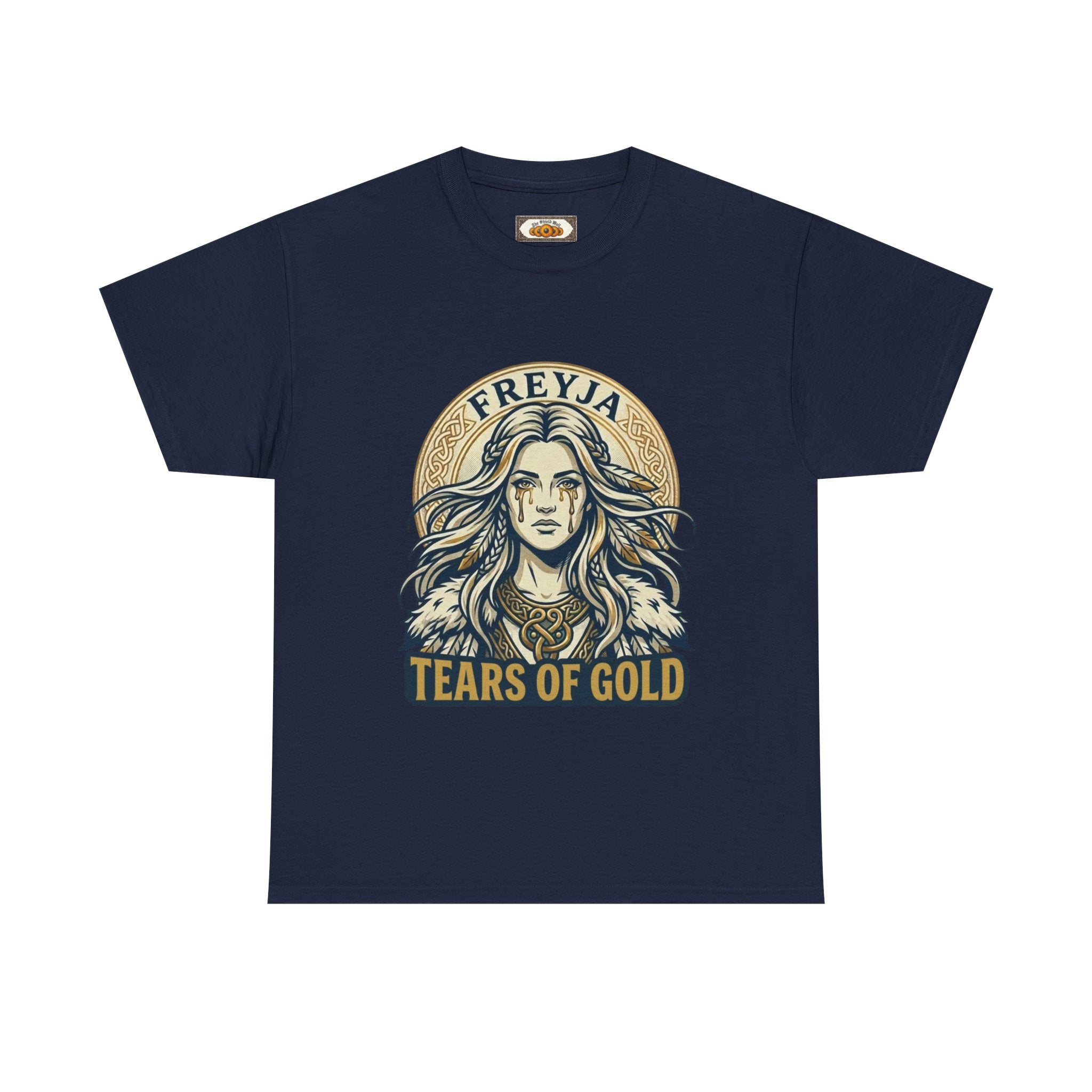 Freyja Tears of Gold T-Shirt | Unisex Adults | Norse Goddess Mythology Tee