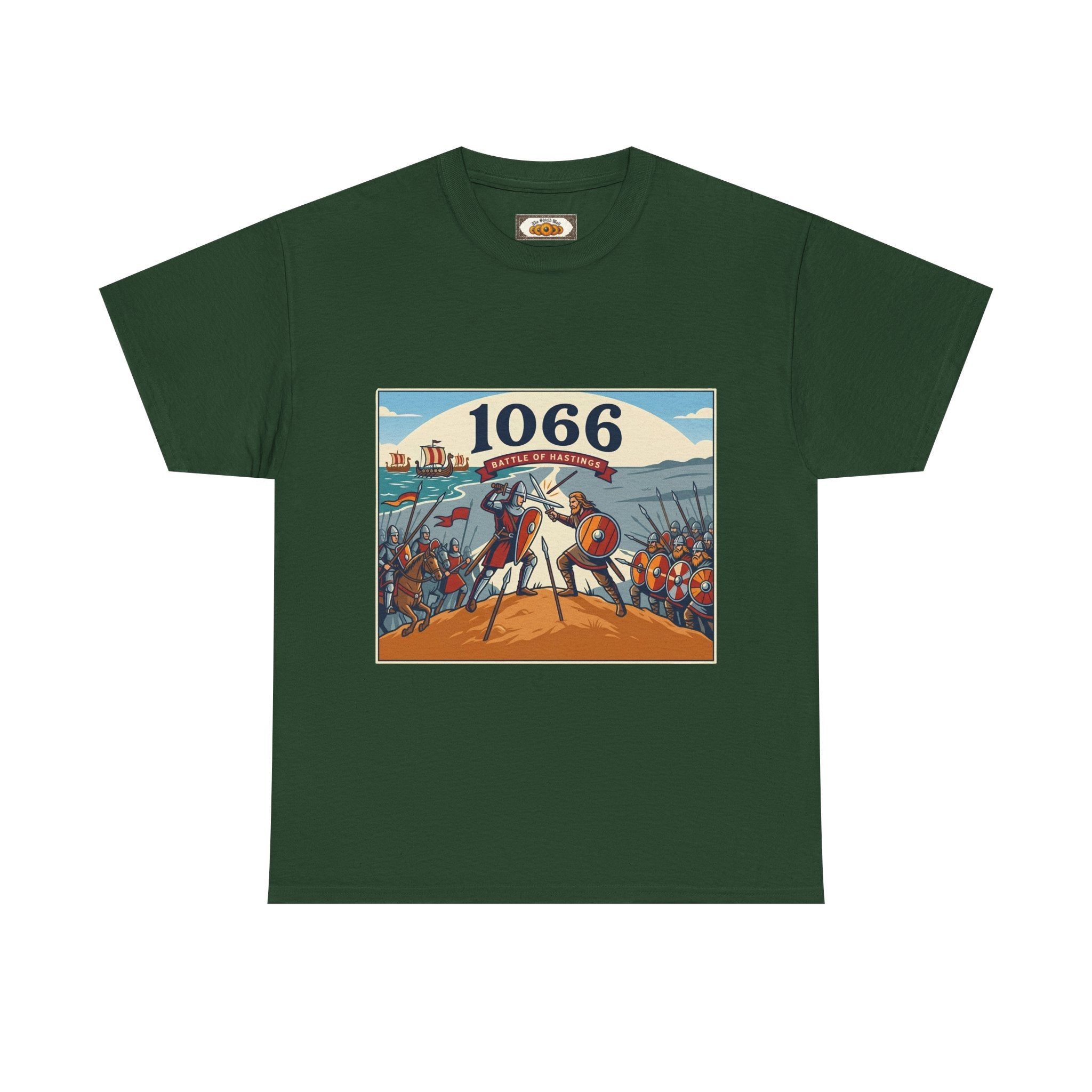 1066 Battle of Hastings Unisex Tee - Last Stand of the Saxon King T-Shirt