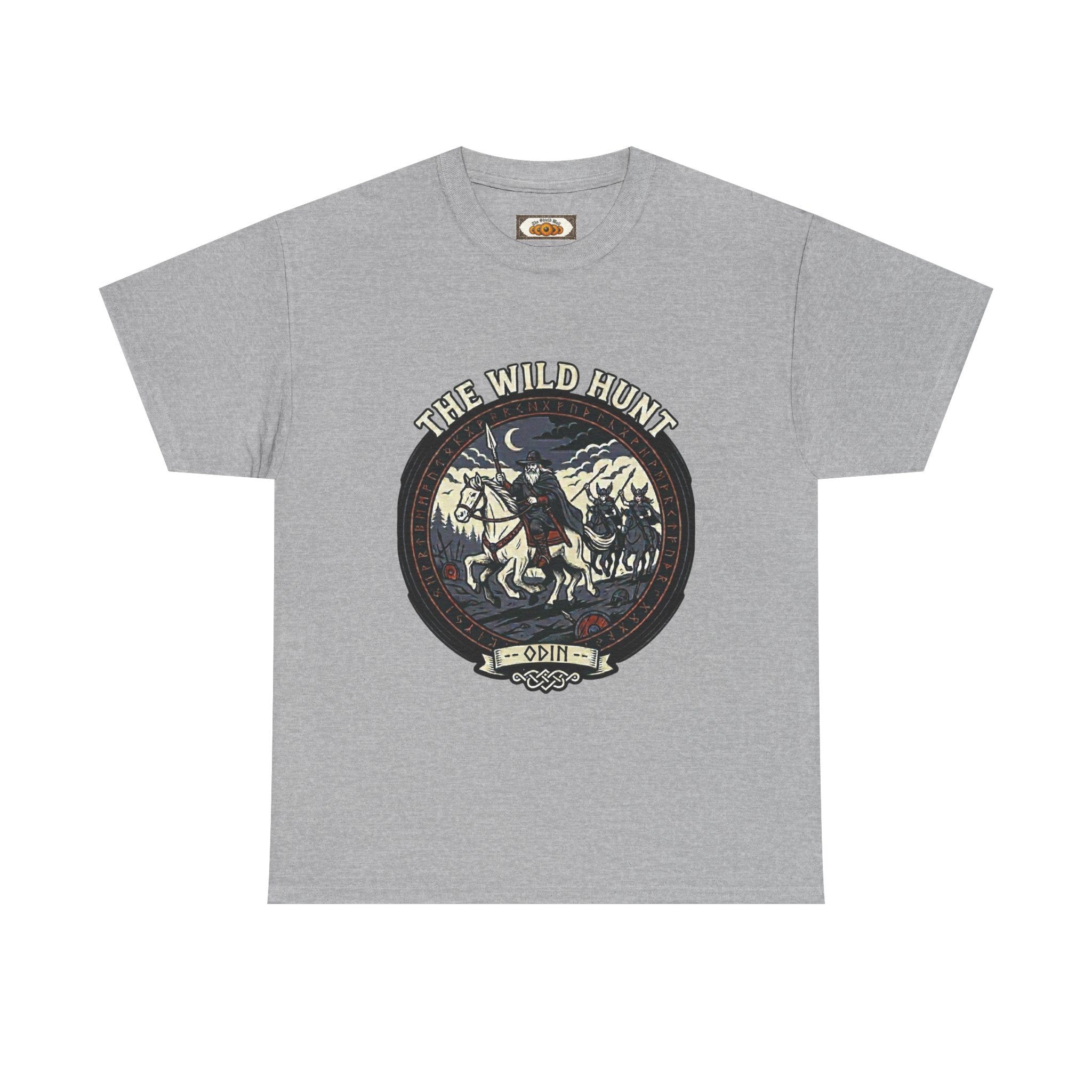 Wild Hunt T-Shirt | Unisex Odin & Sleipnir Norse Mythology Tee