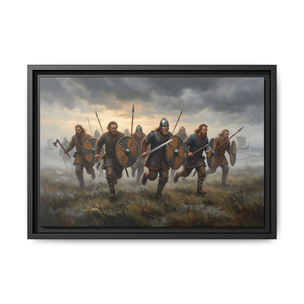 The Great Heathen Army — Fury from the North | Framed Canvas Print
