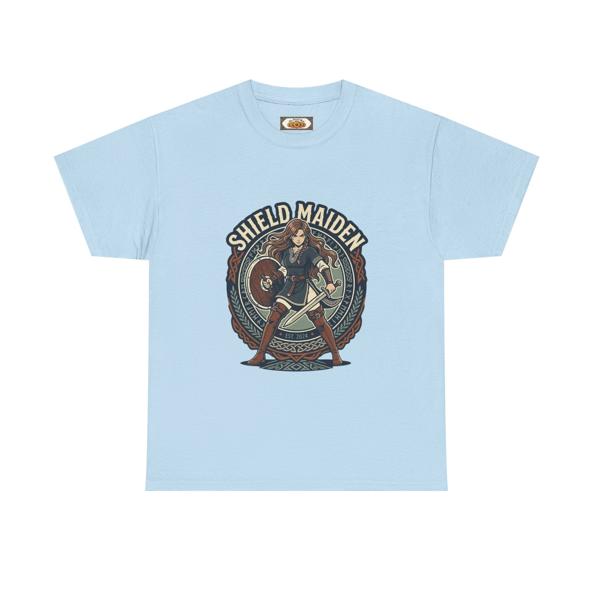 Shield Maiden T-Shirt | Unisex Viking Warrior Tee | Norse Heritage Apparel