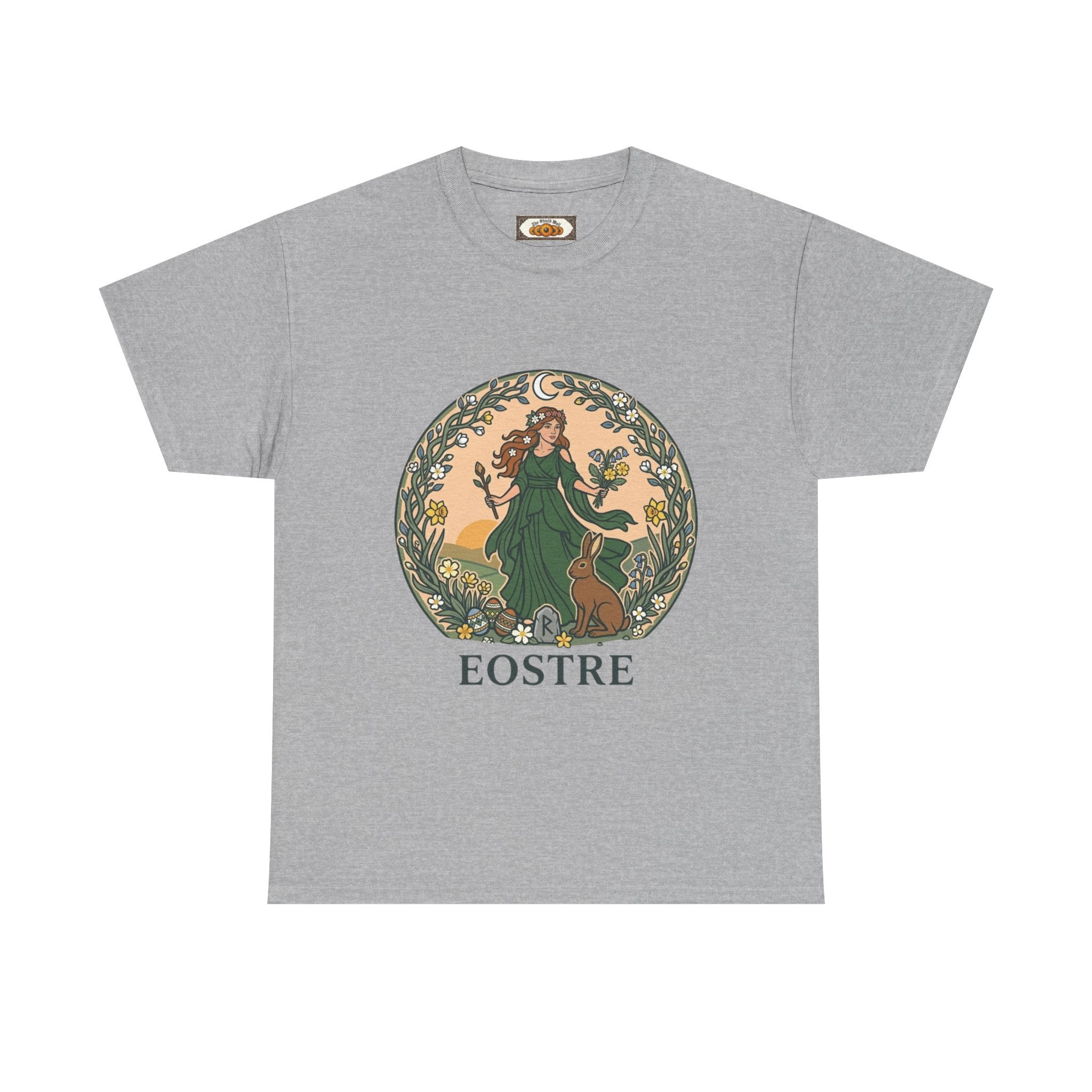Eostre Spring Goddess T-Shirt — Anglo-Saxon Dawn & Fertility Tee