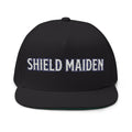 Shield Maiden Embroidered Flat Bill Cap — Norse Heritage Snapback | Heritage Clothing